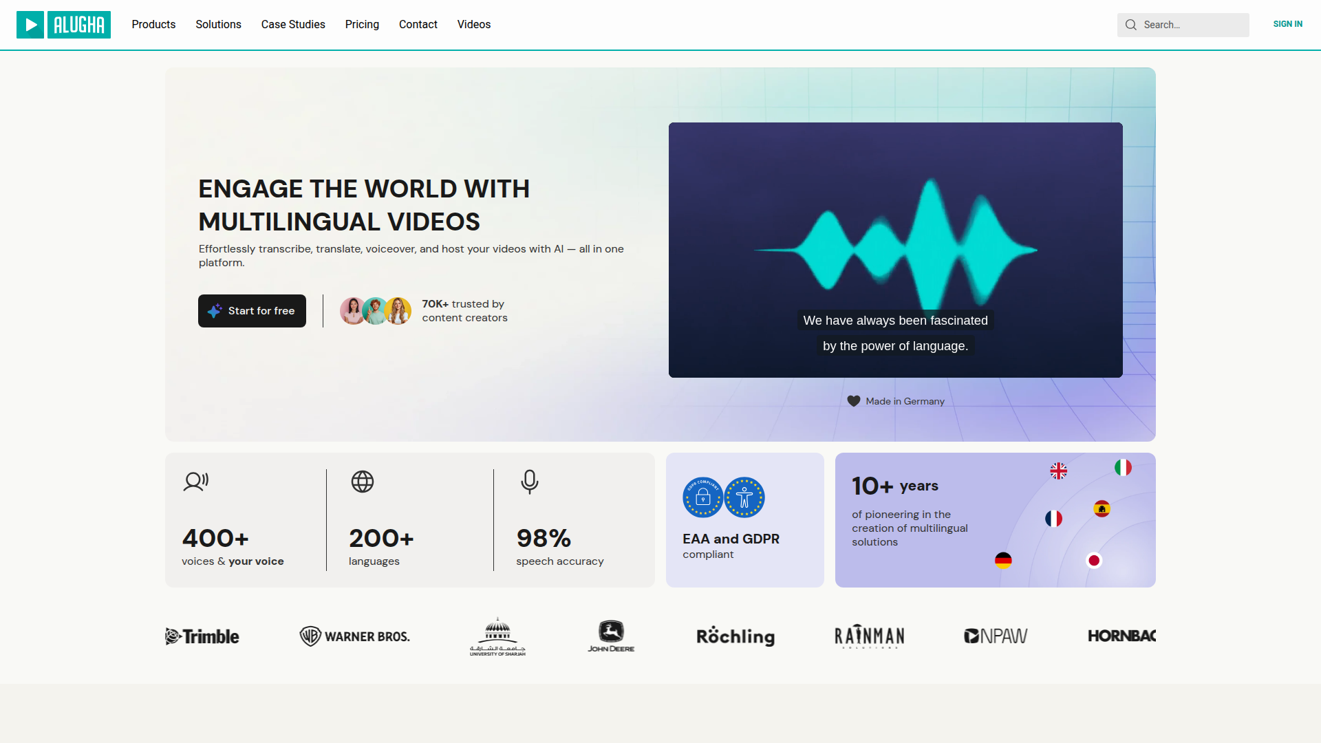 alugha screenshot