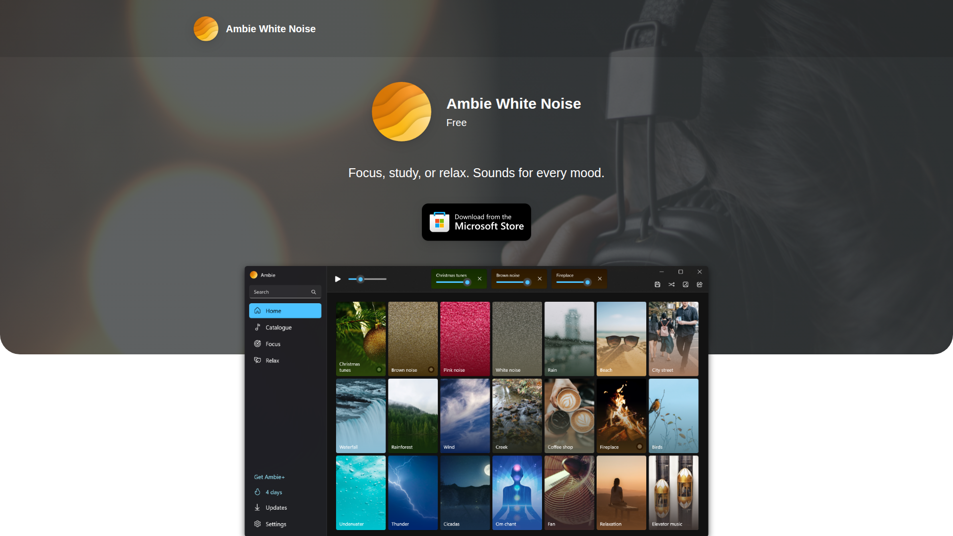 Ambie White Noise screenshot