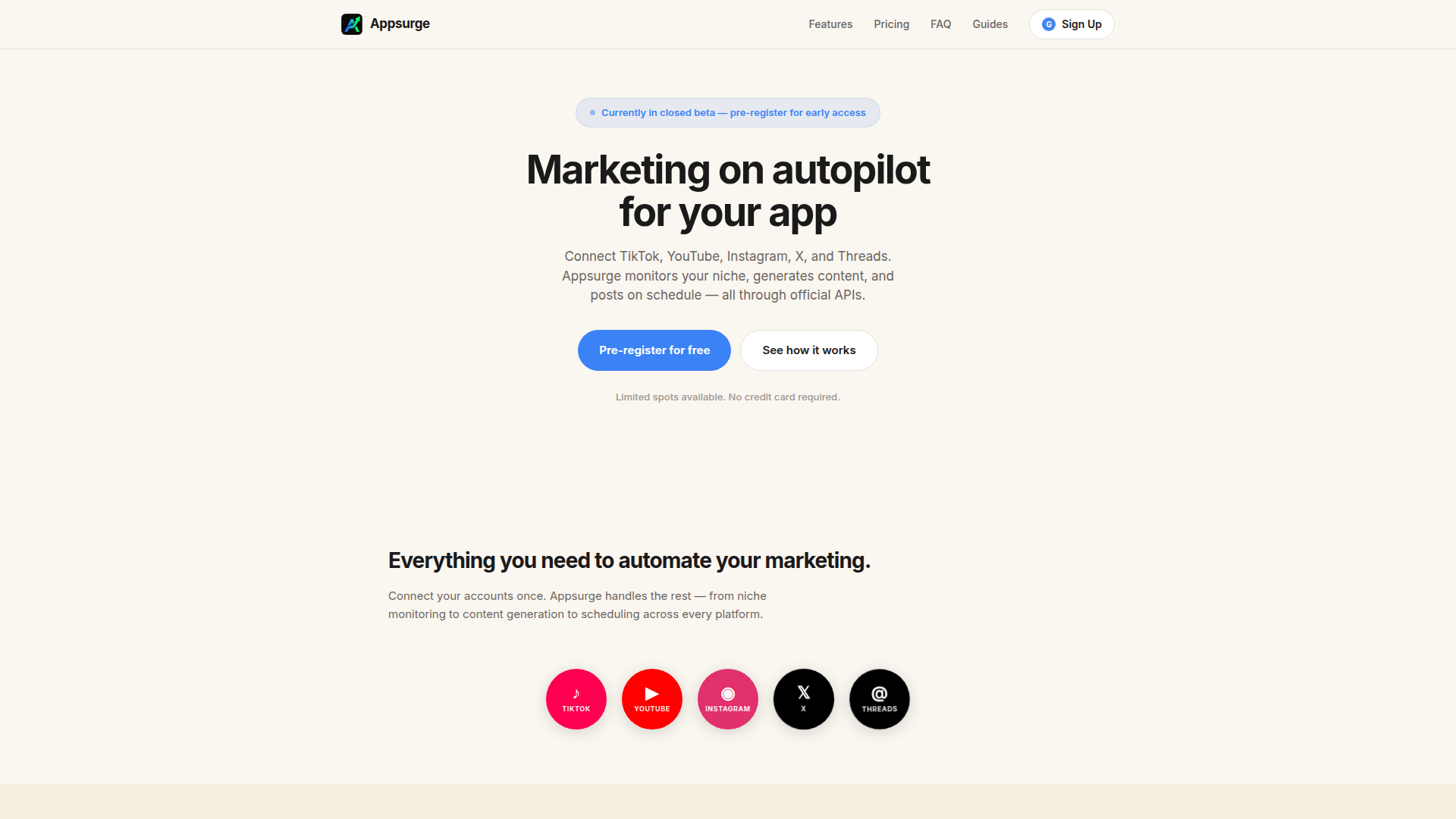 Appsurge screenshot