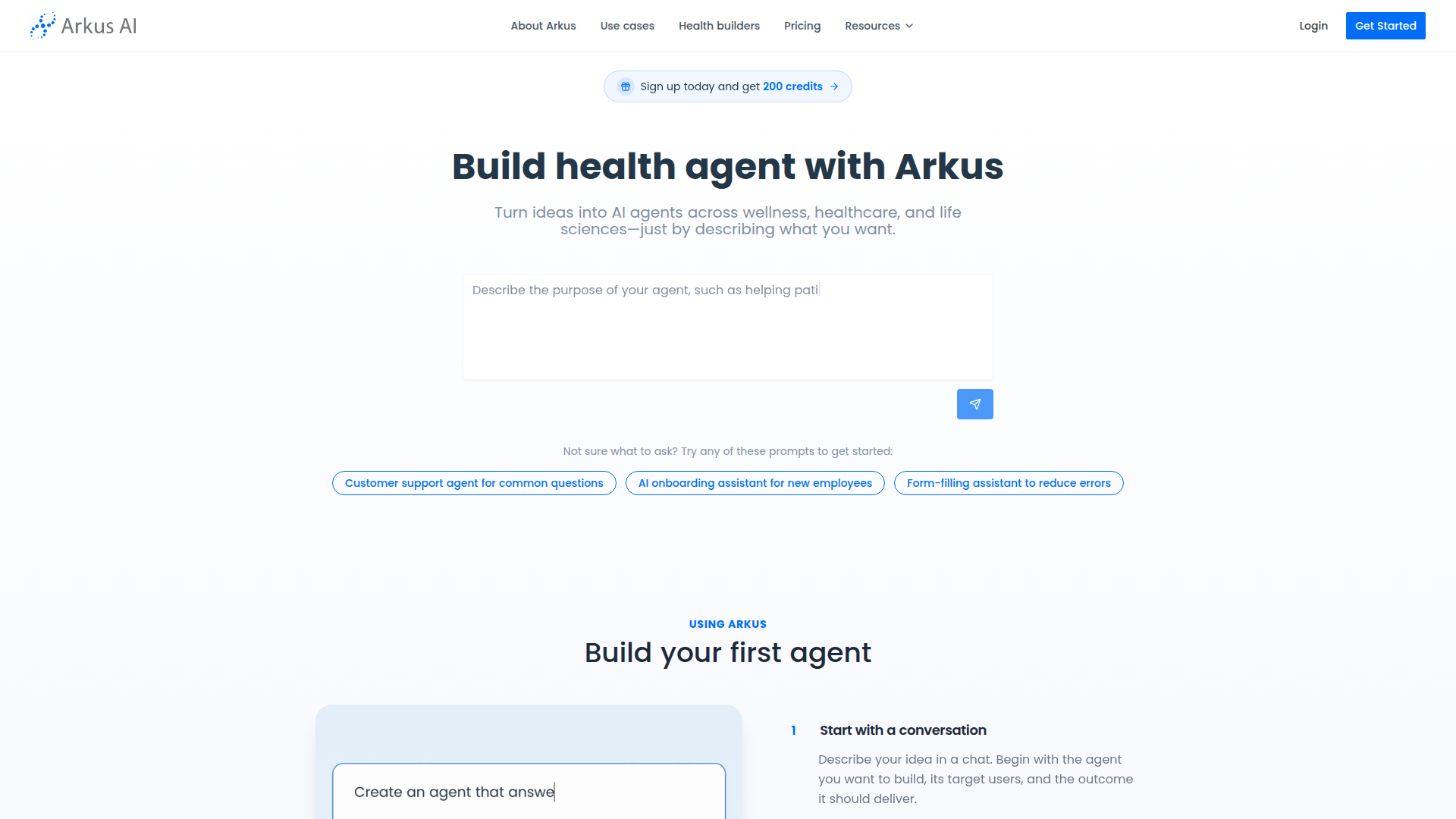 Arkus AI screenshot