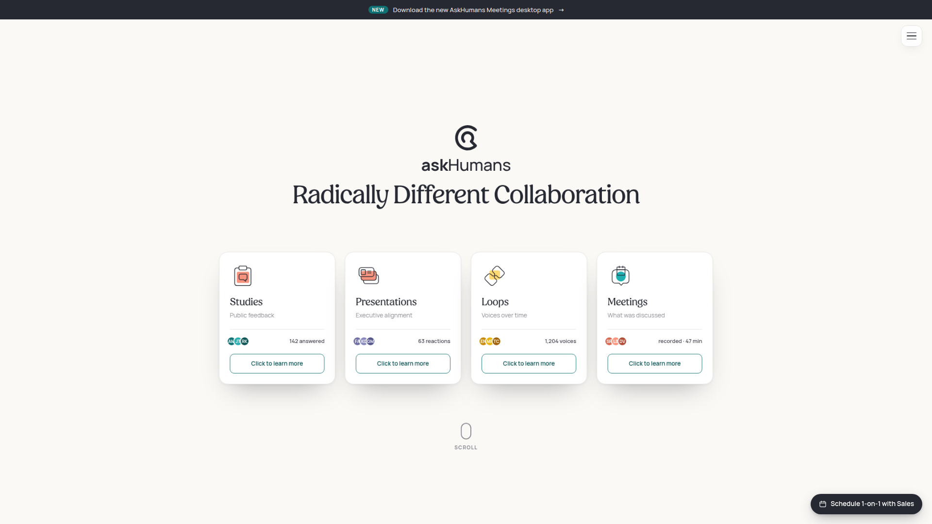 AskHumans screenshot