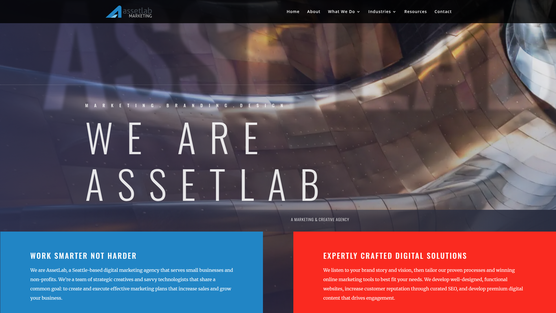 AssetLab Marketing screenshot