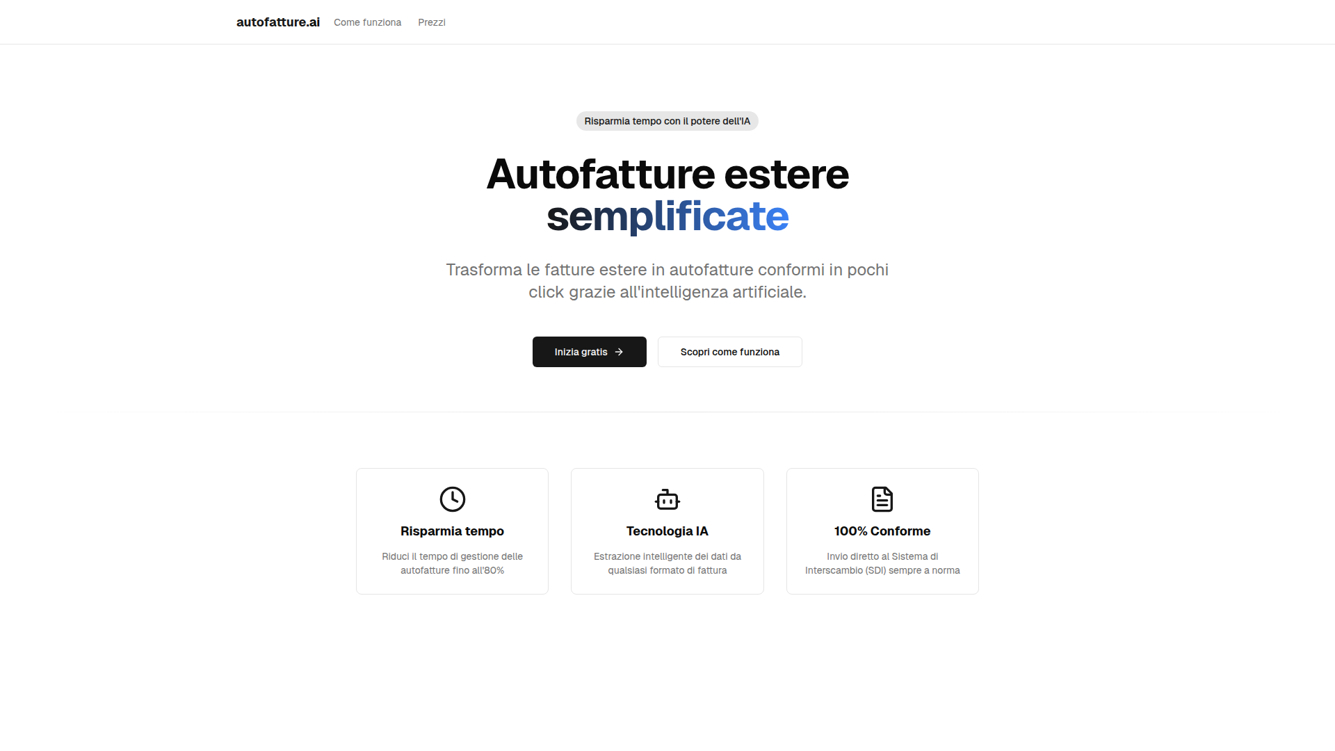 autofatture.ai screenshot
