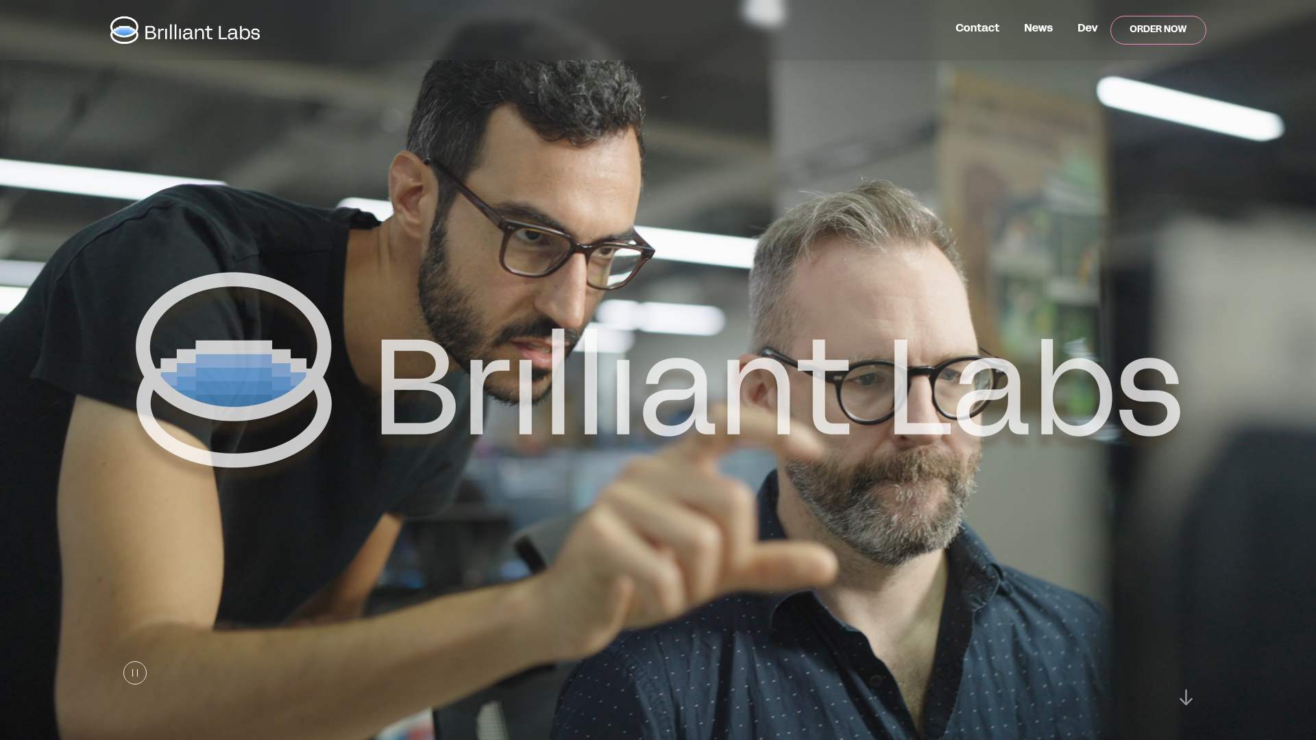 Brilliant Labs screenshot