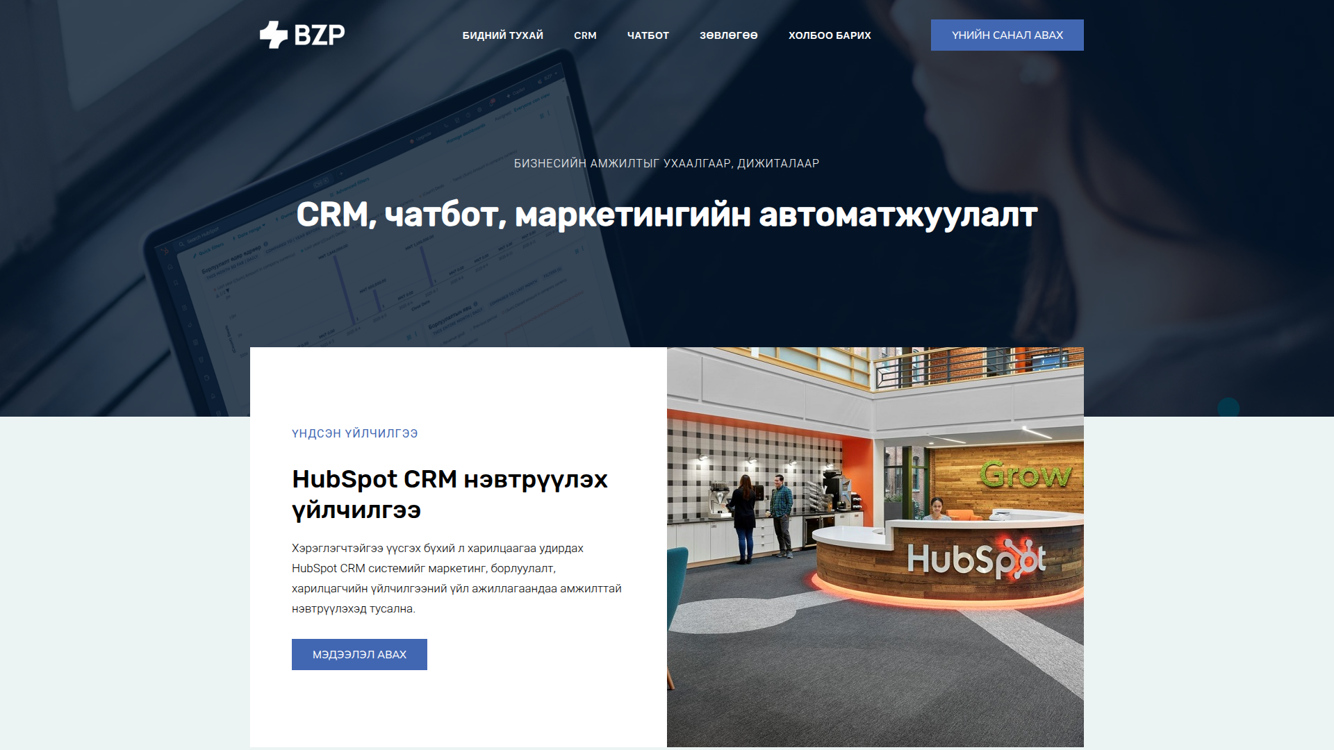 BZP Digital Agency screenshot