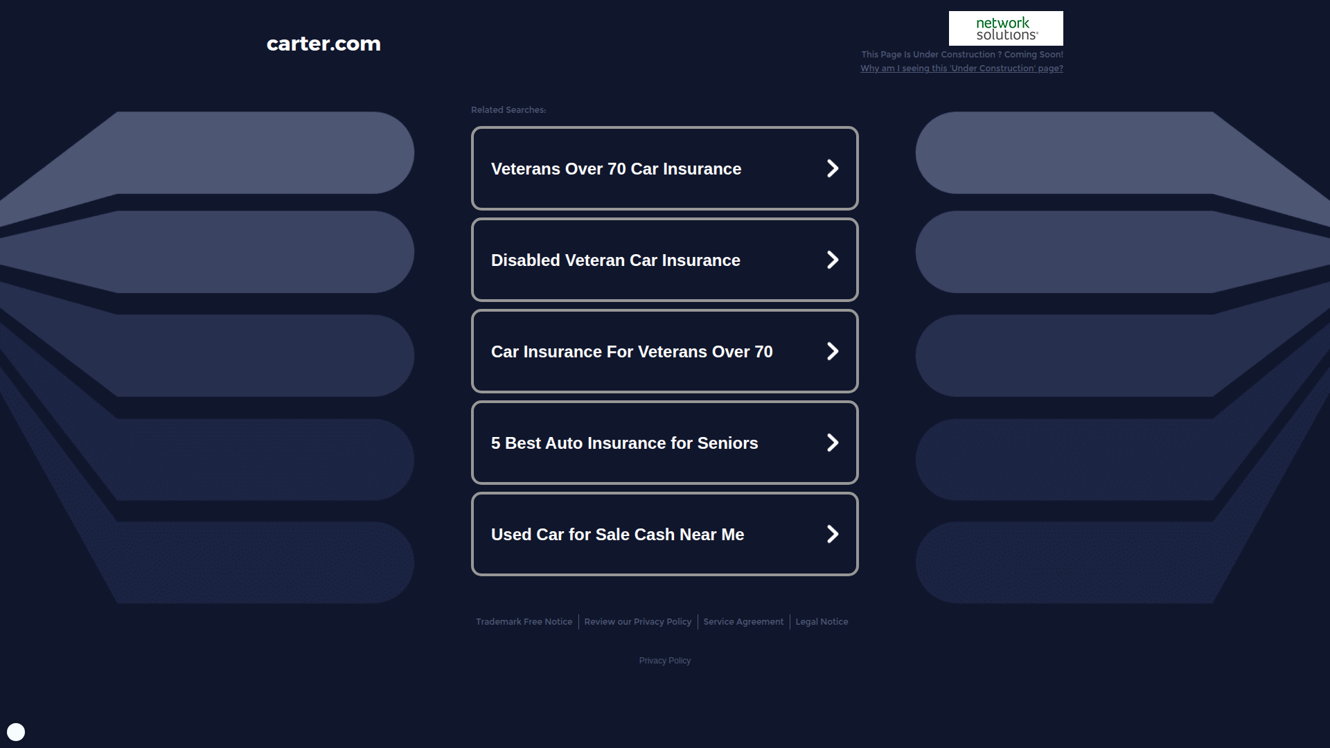 carter.com screenshot