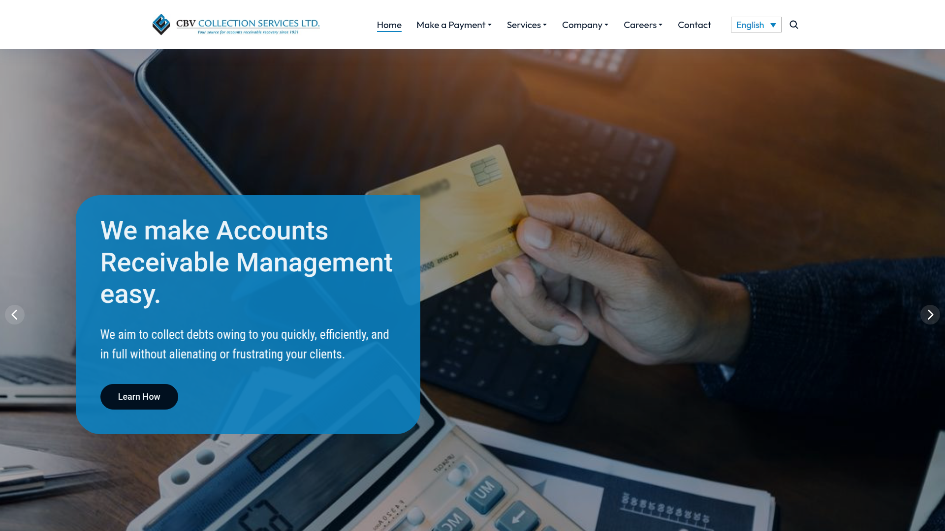 CBV Collections screenshot
