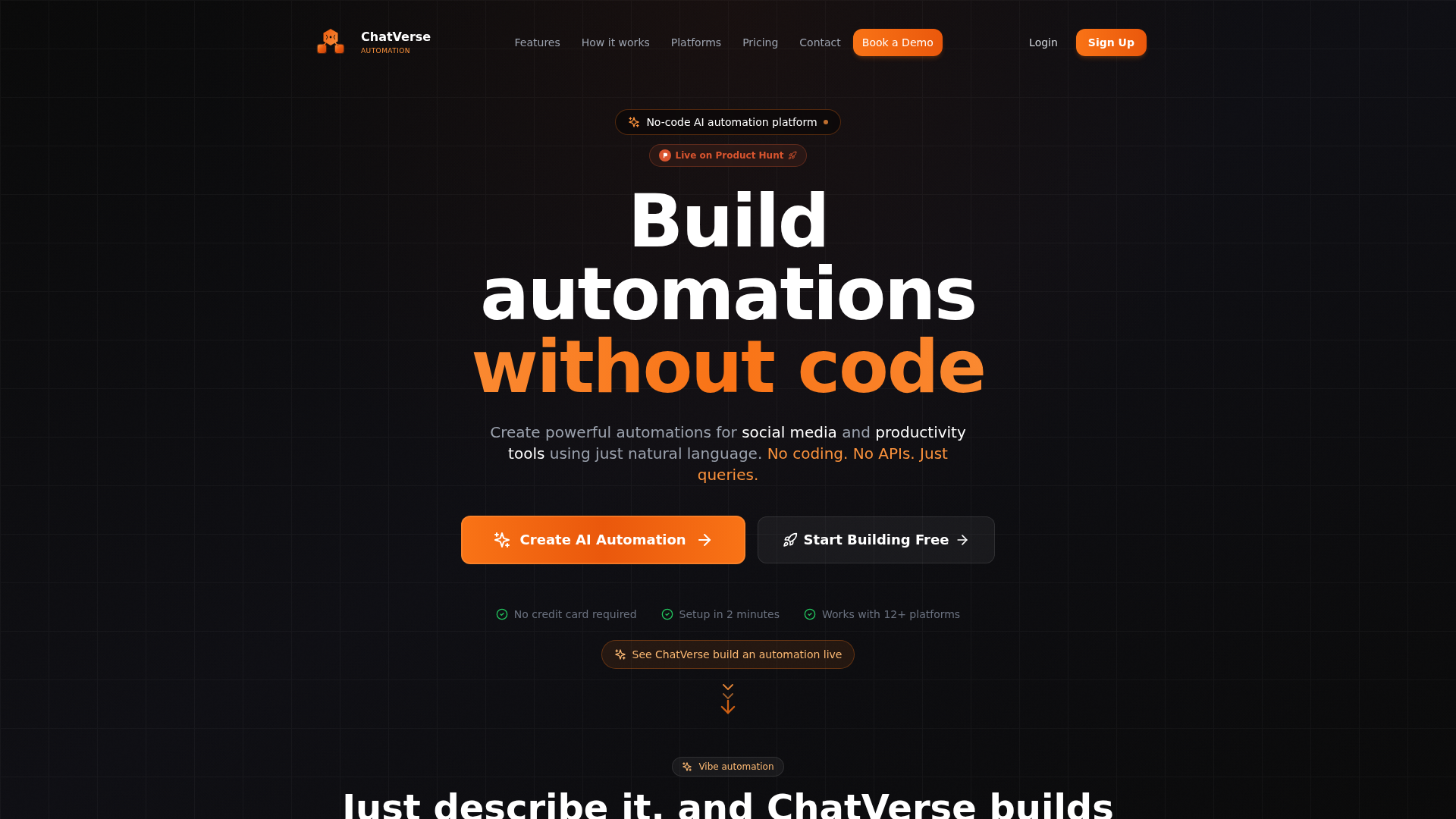 Chatverse screenshot