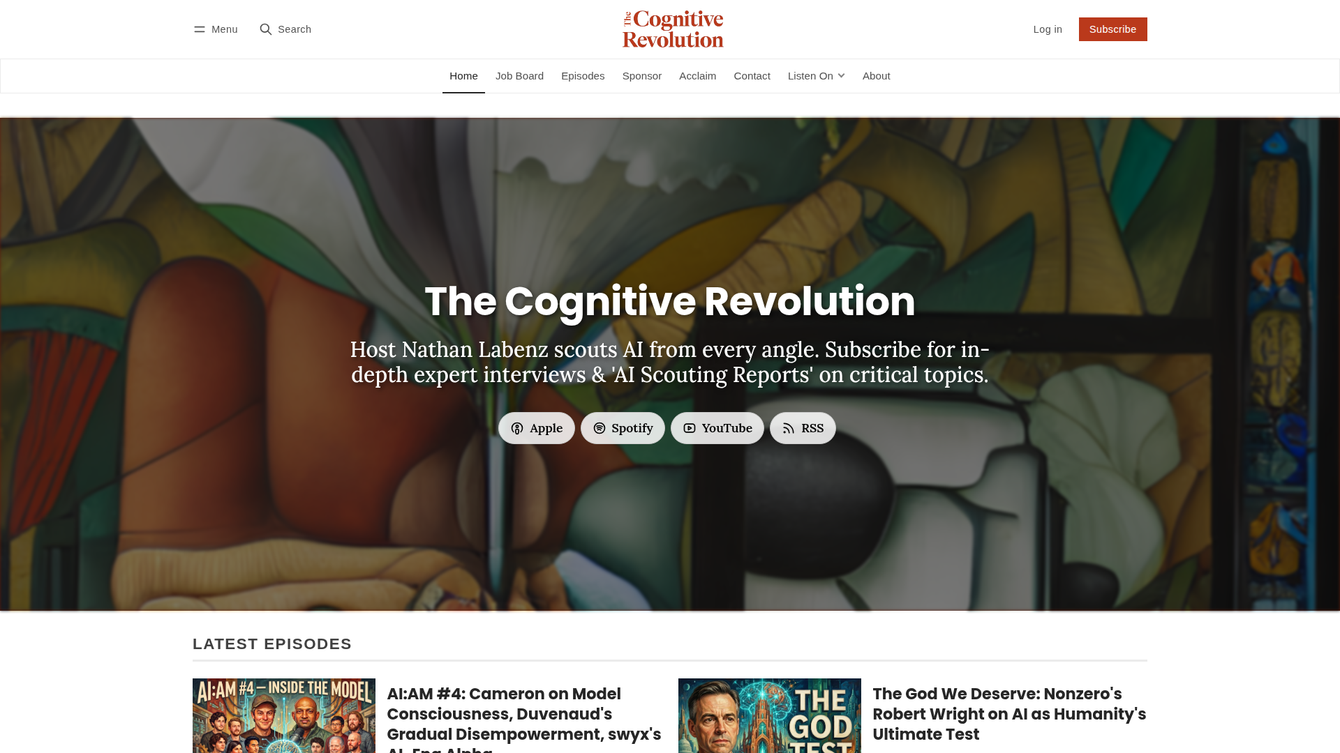The Cognitive Revolution screenshot