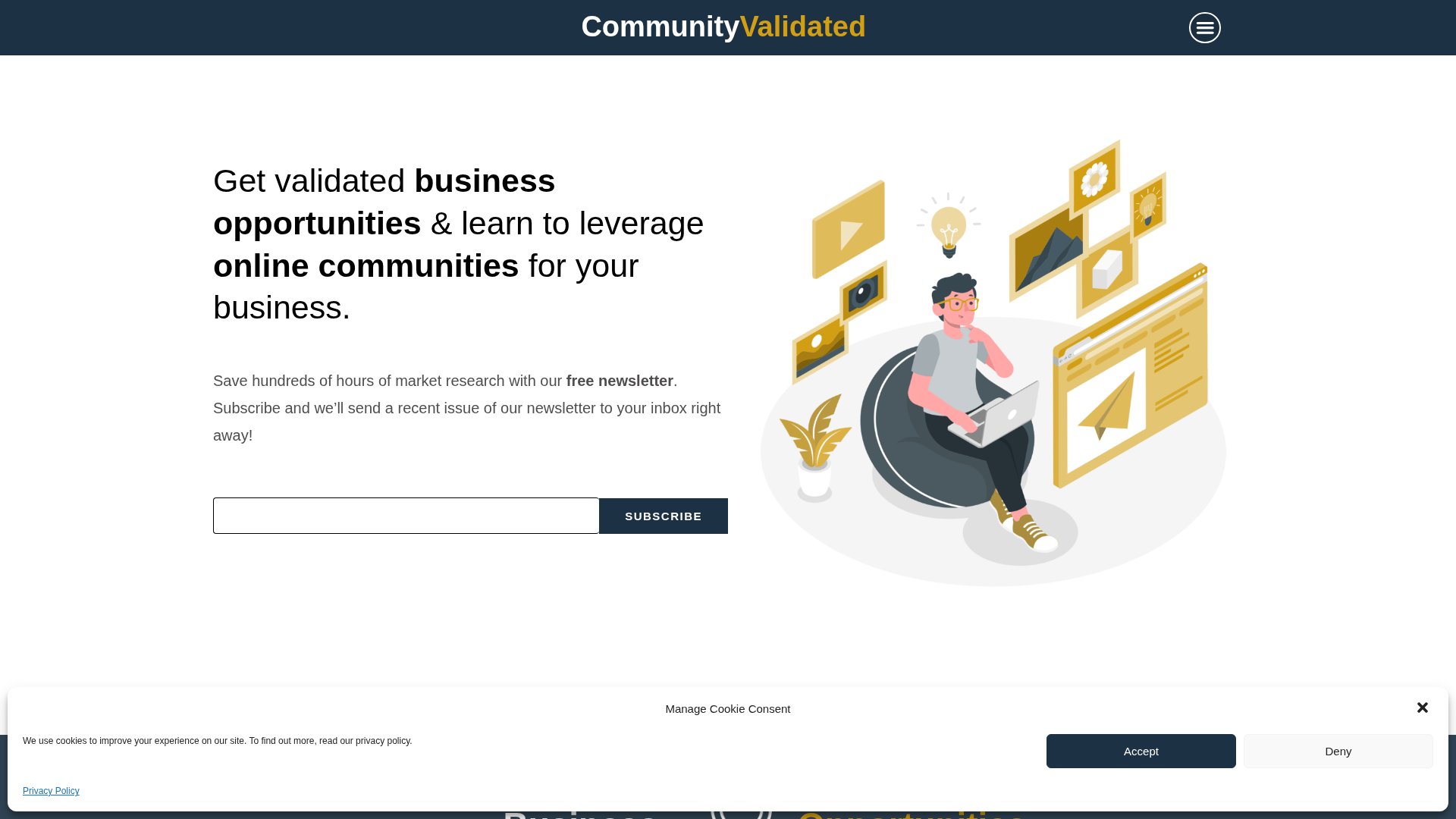 CommunityValidated screenshot