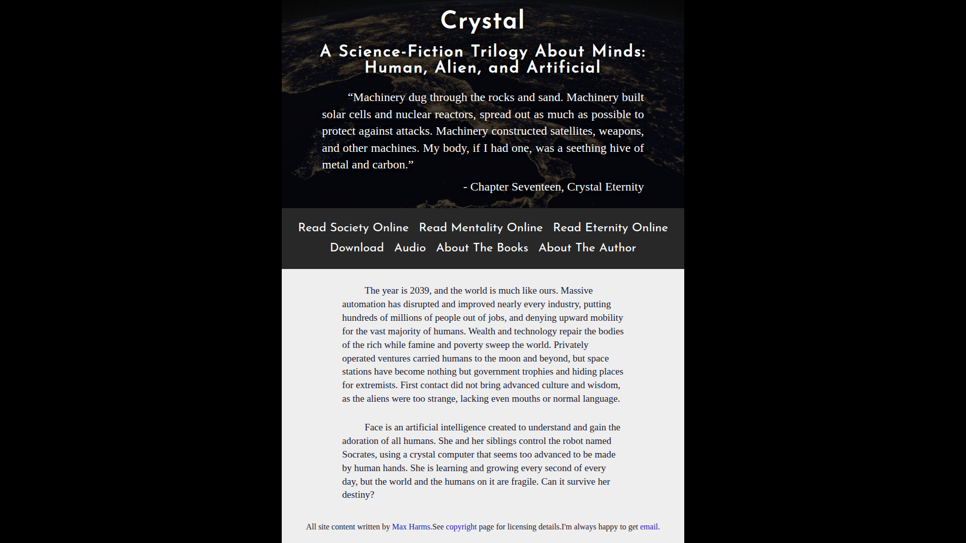 Crystal Books screenshot