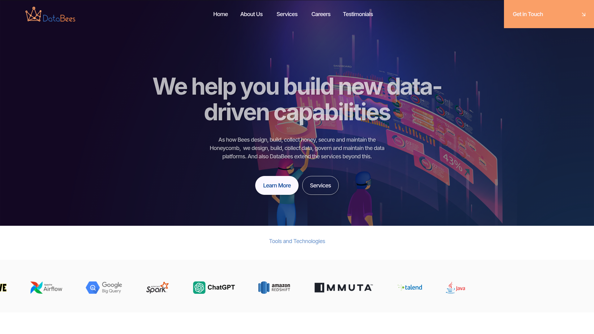 DataBees screenshot