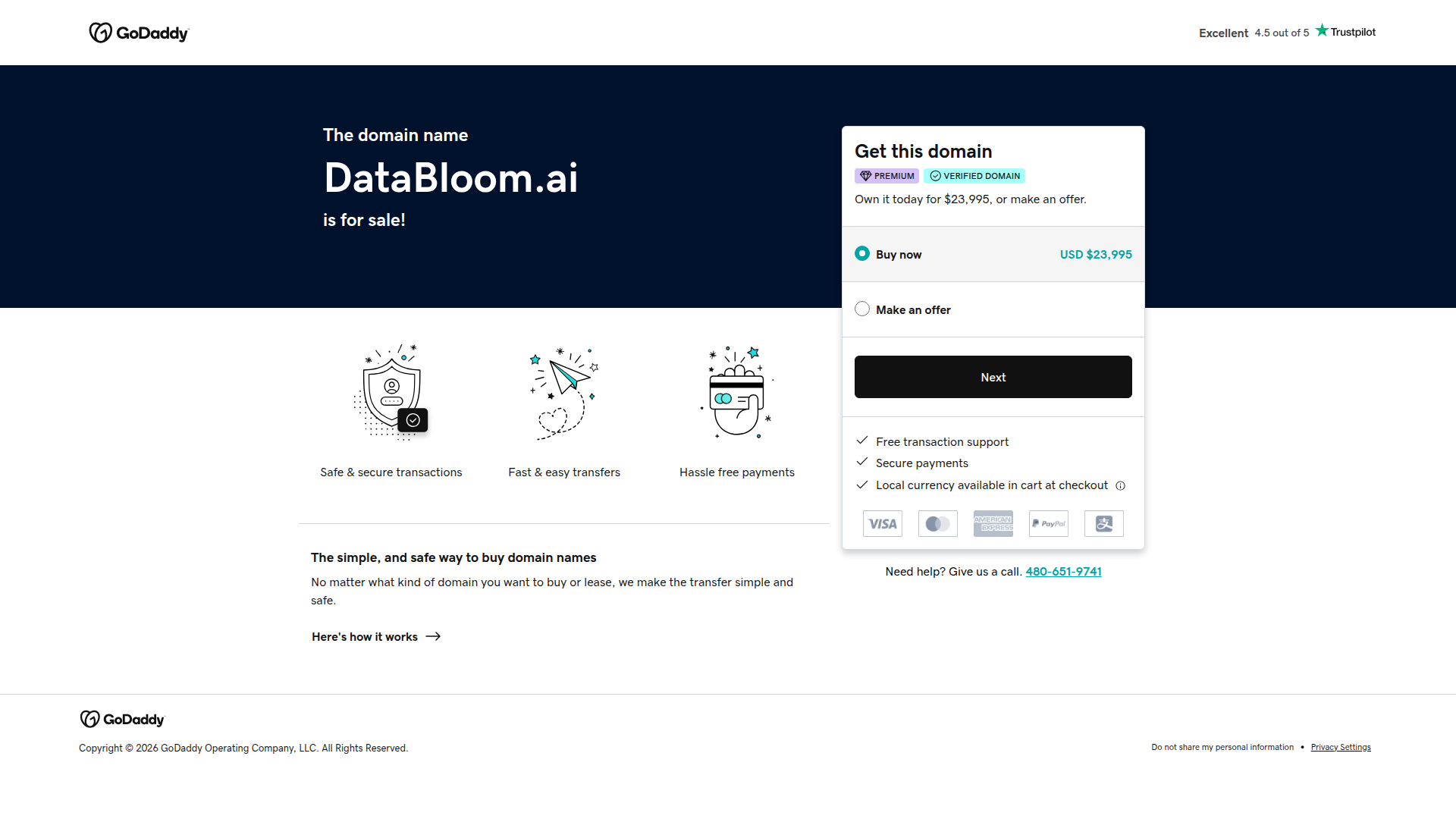 Databloom screenshot