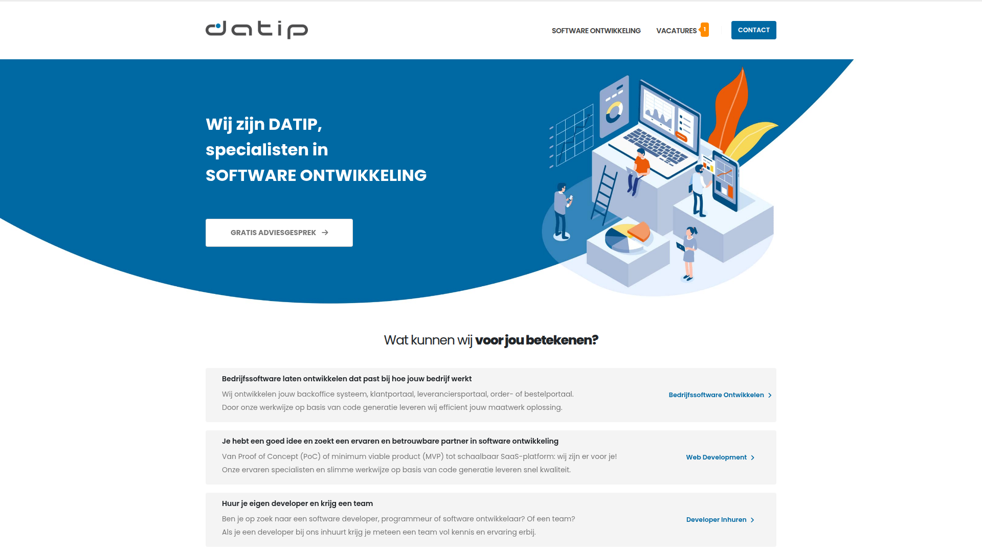 DATIP screenshot