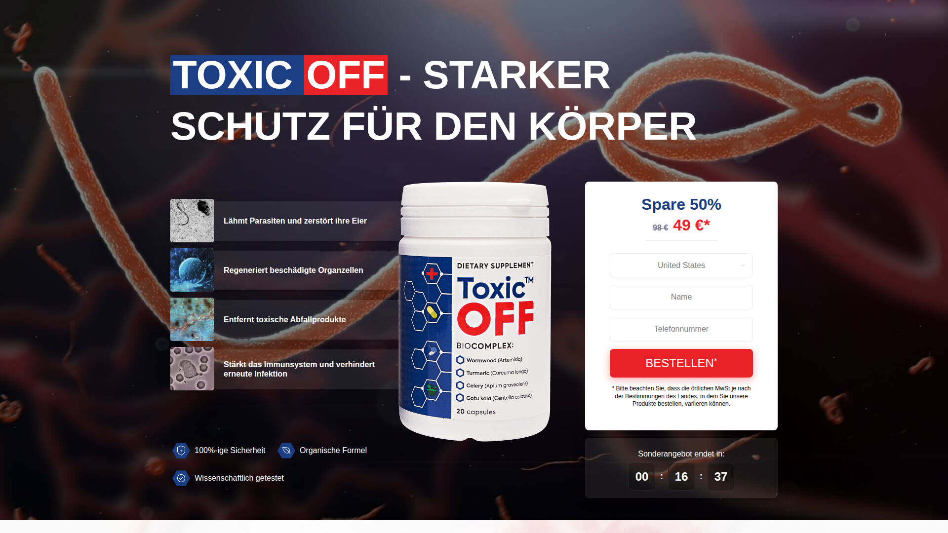 Toxic OFF screenshot