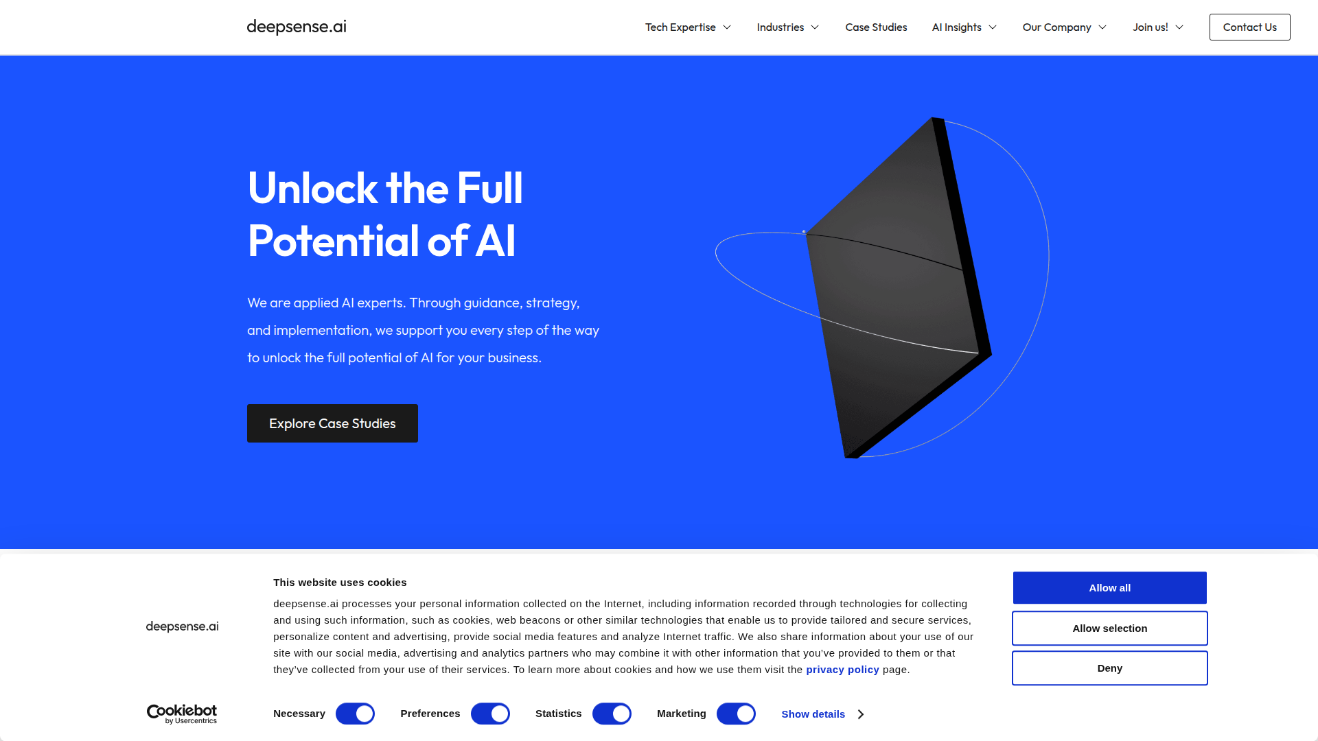 deepsense.ai screenshot