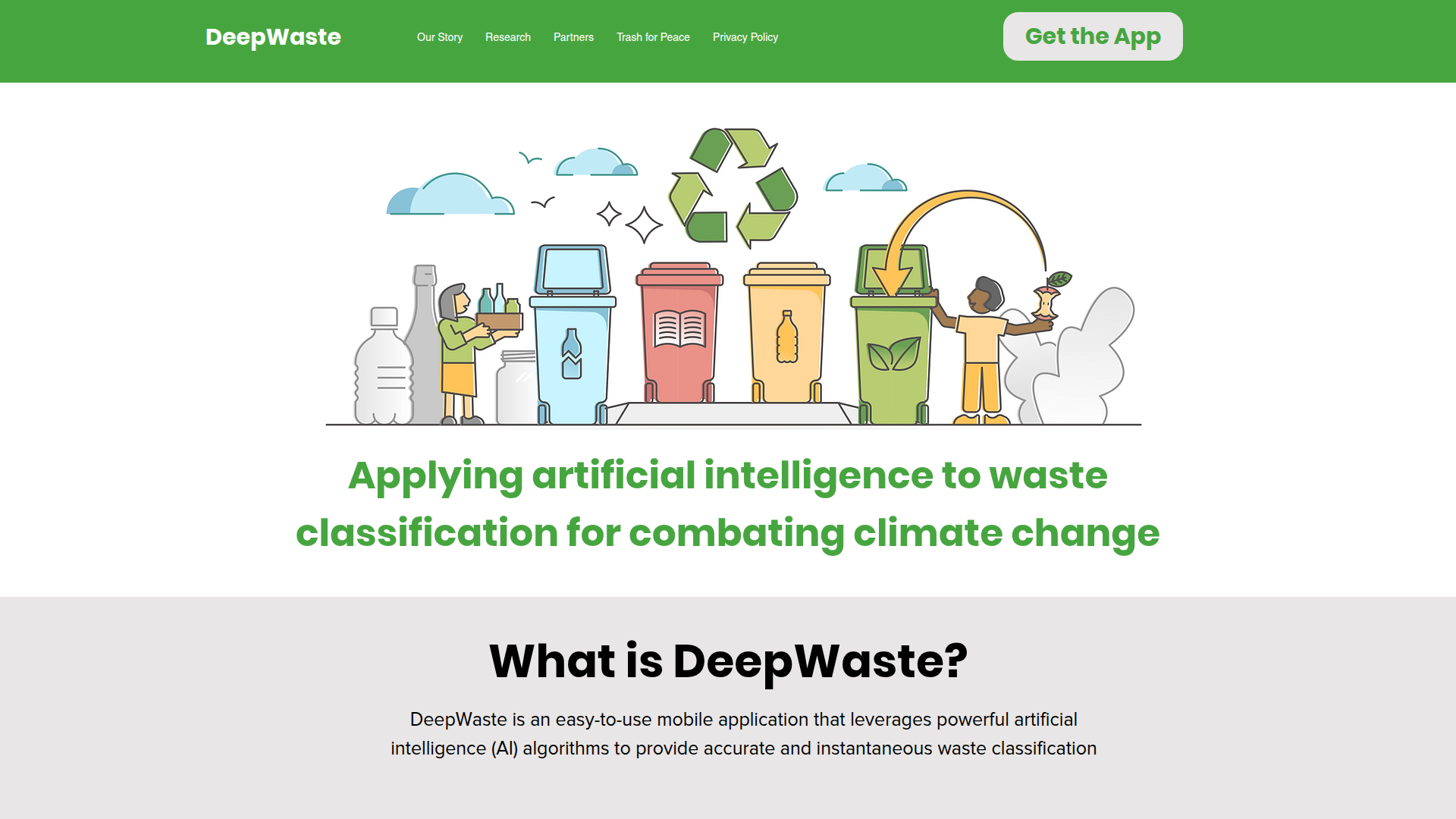 DeepWaste screenshot