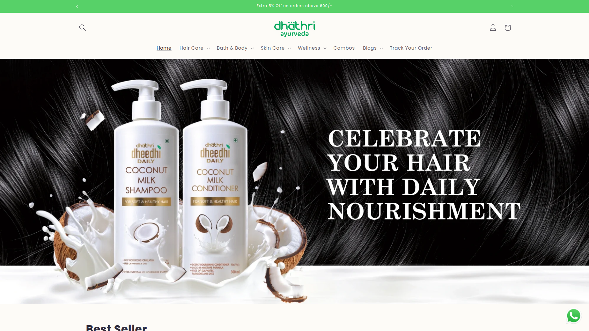 Dhathri Ayurveda screenshot