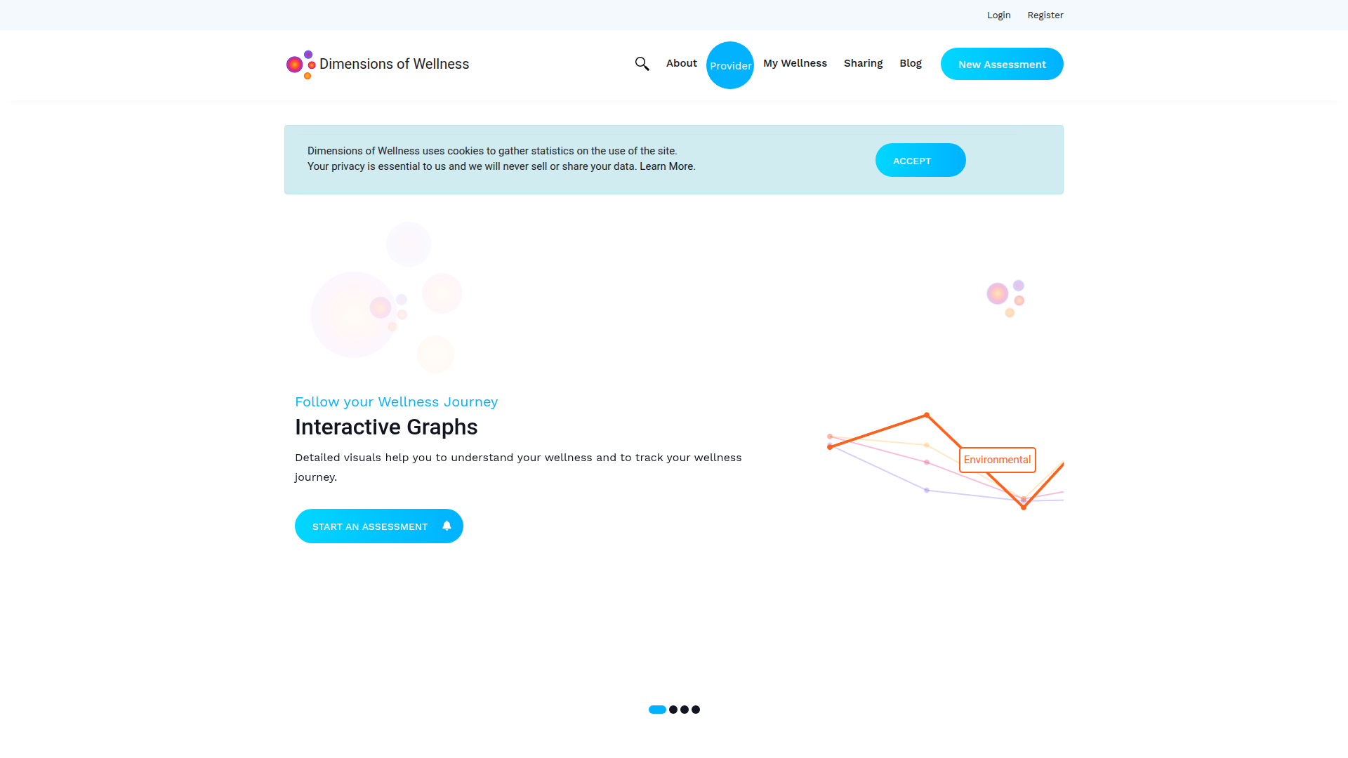Dimensions of Wellness screenshot