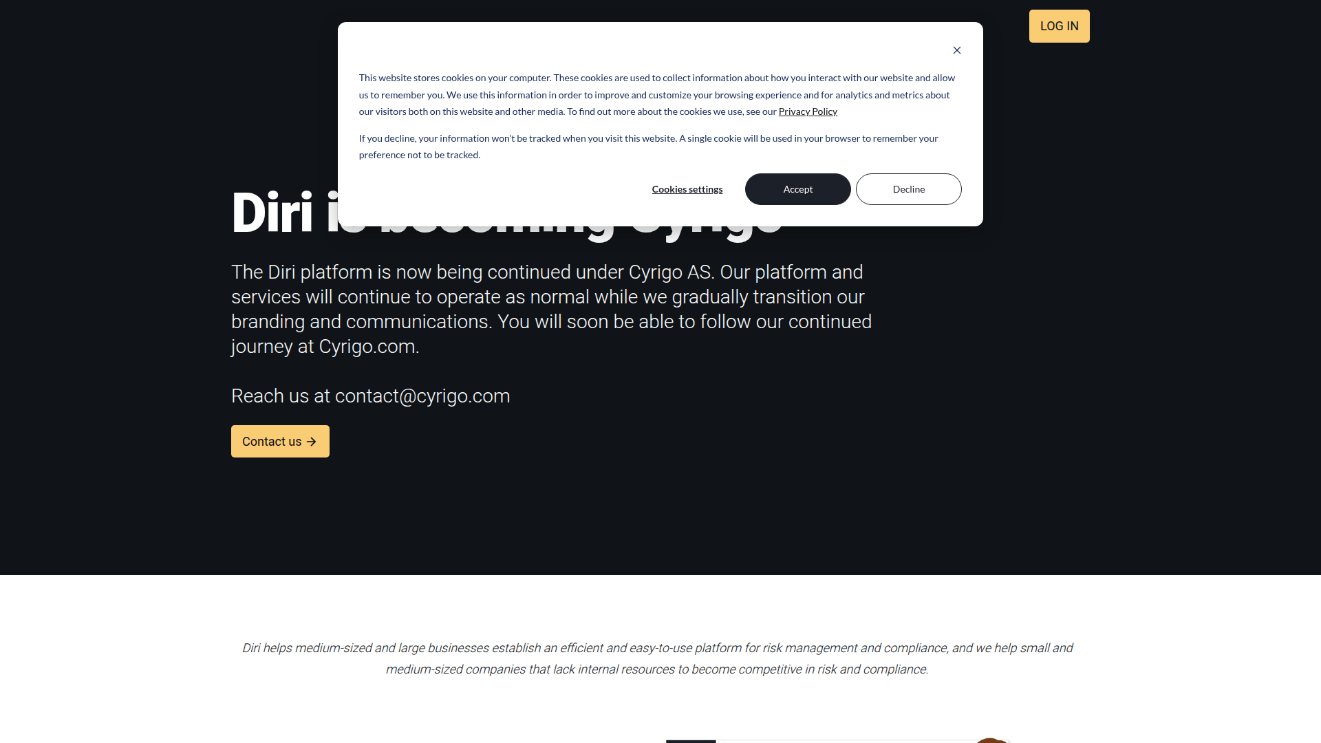 Diri.ai screenshot