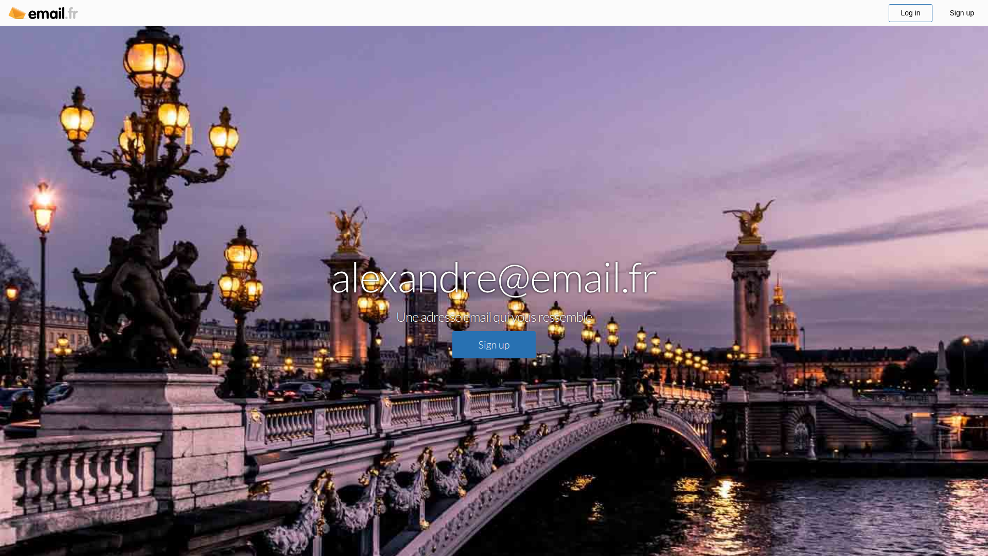 Email.fr screenshot