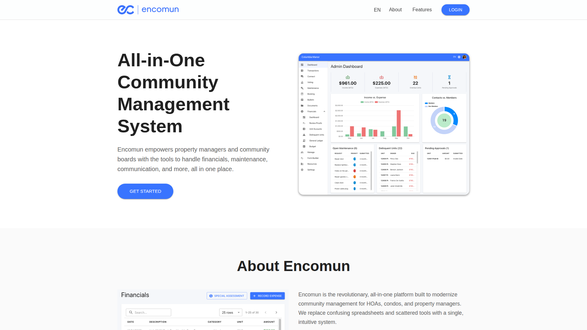 Encomun screenshot