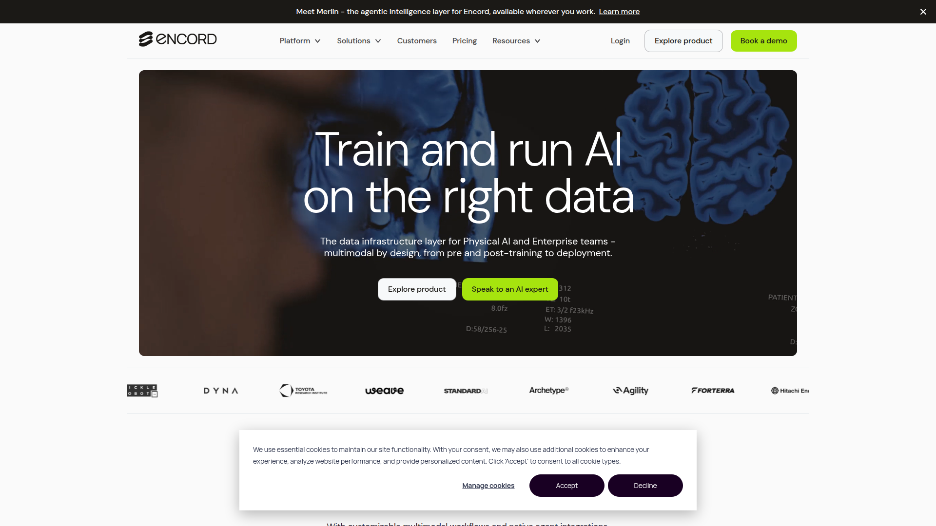 Encord screenshot