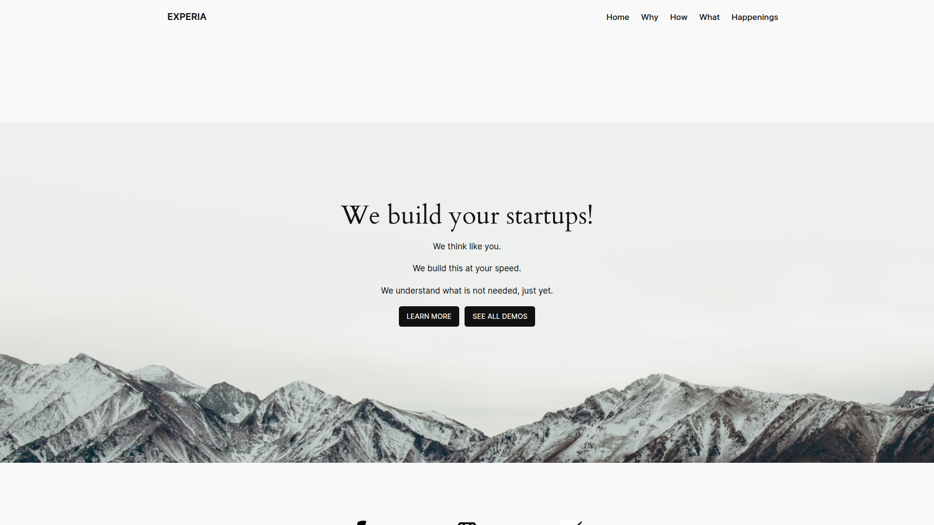 EXPERIA screenshot