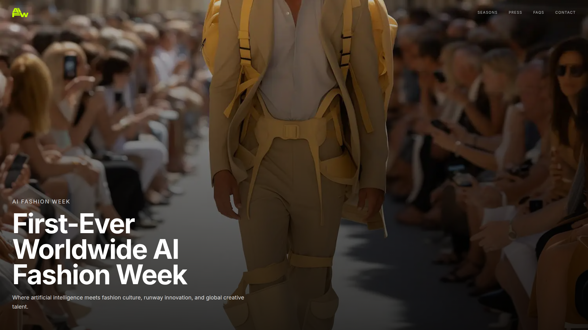 AI Fashion Week screenshot