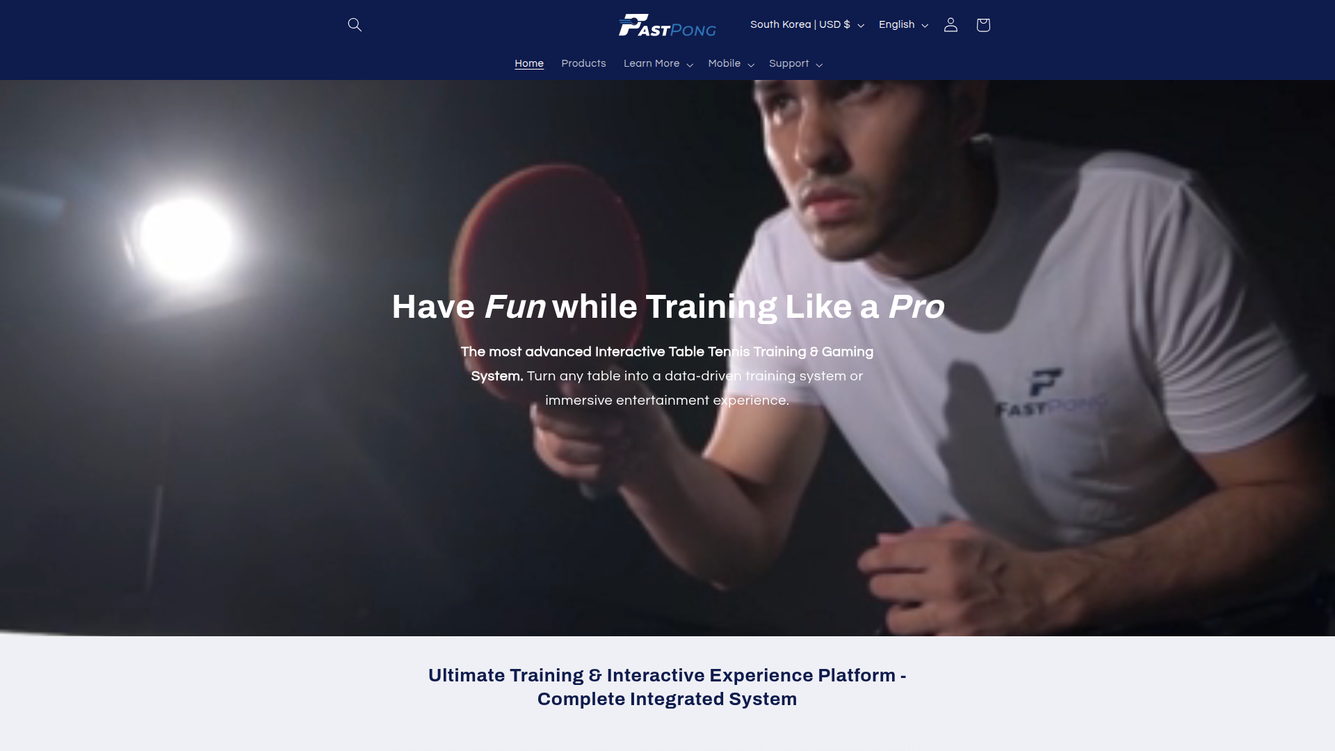 Fastpong screenshot