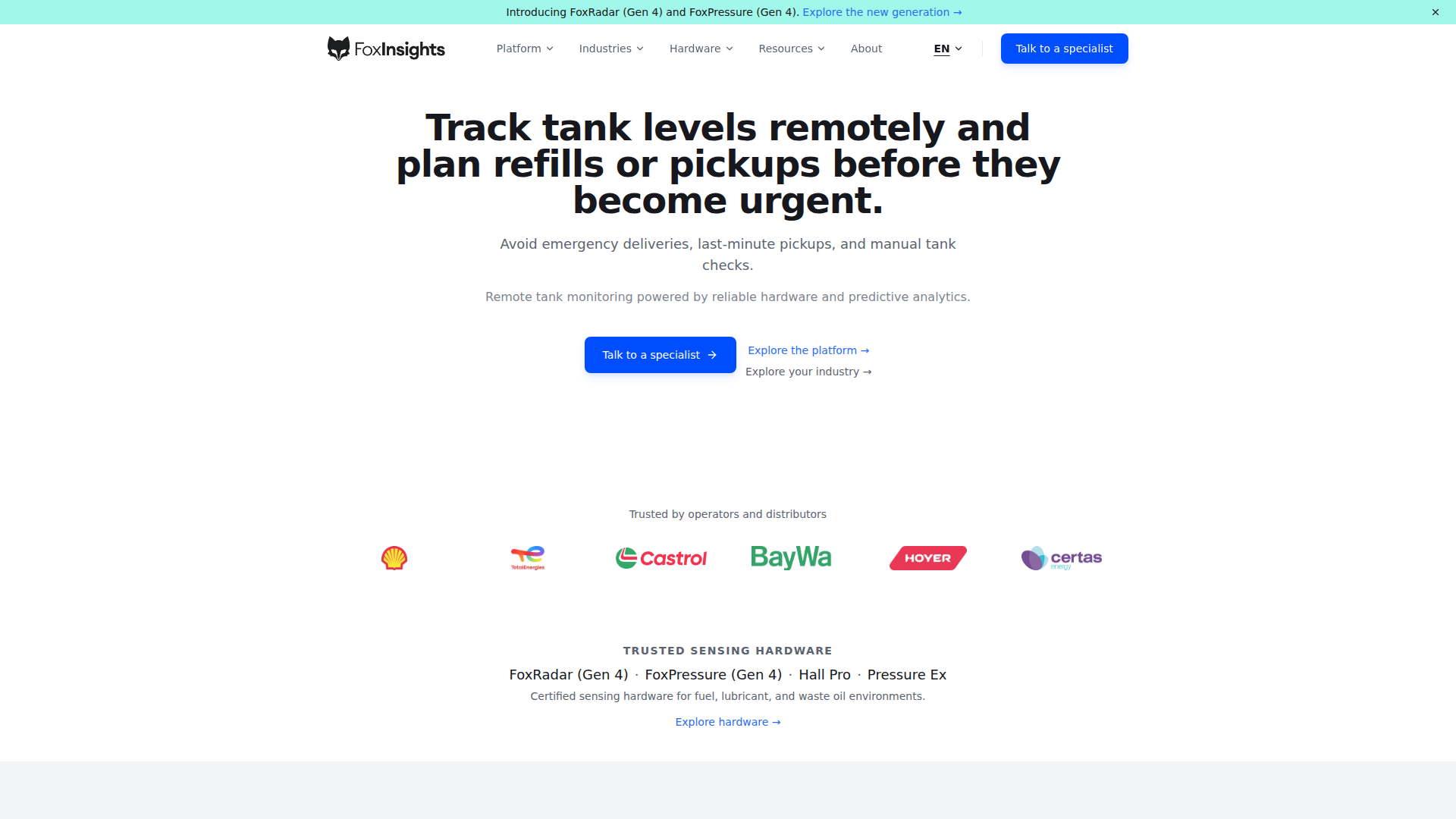 FoxInsights screenshot
