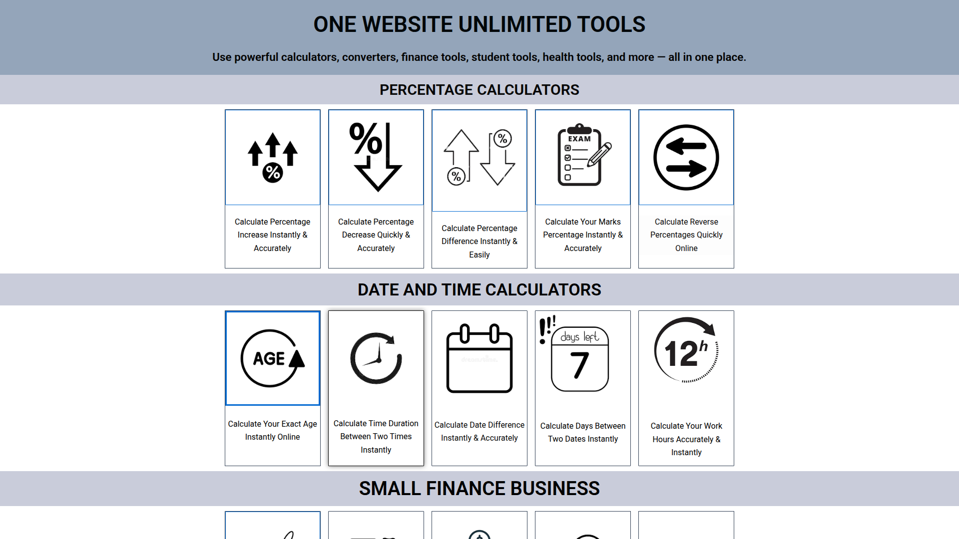 freecalctools.net screenshot