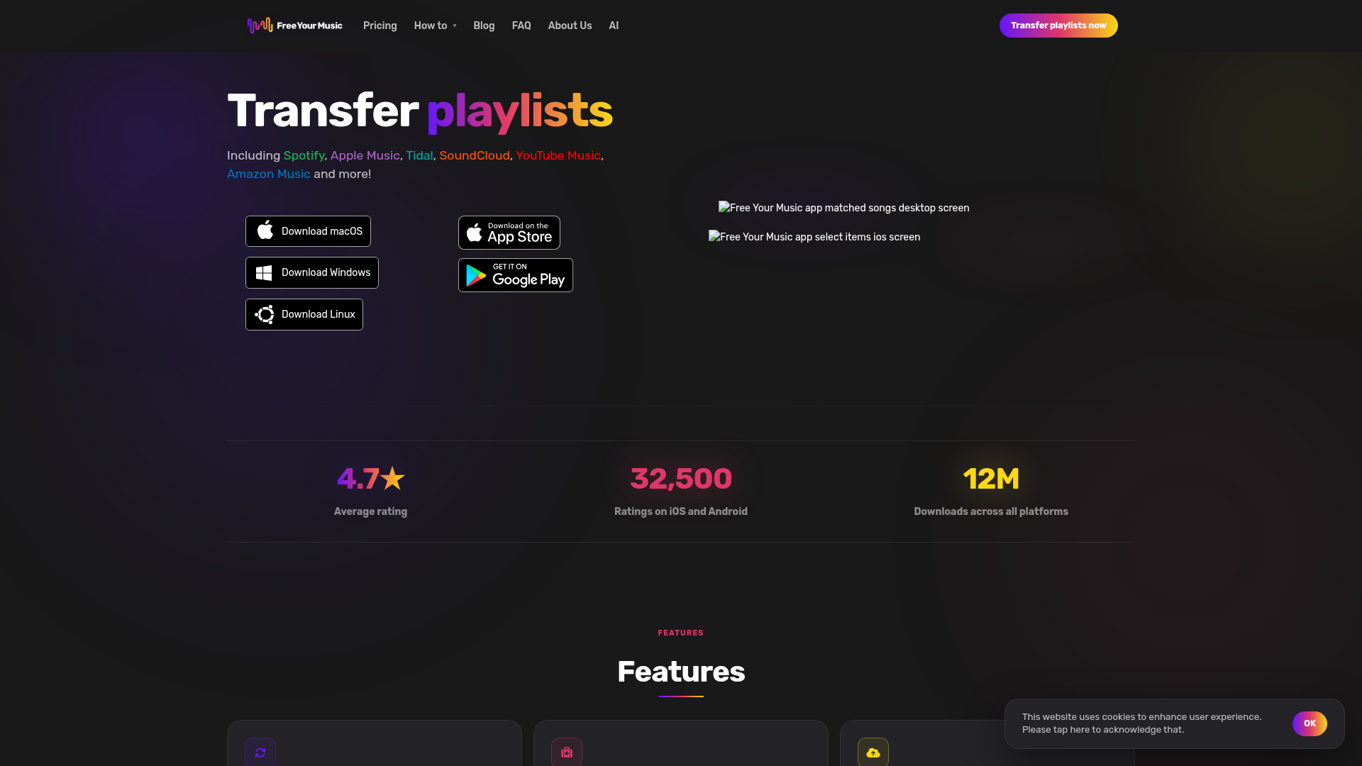 Free Your Music screenshot