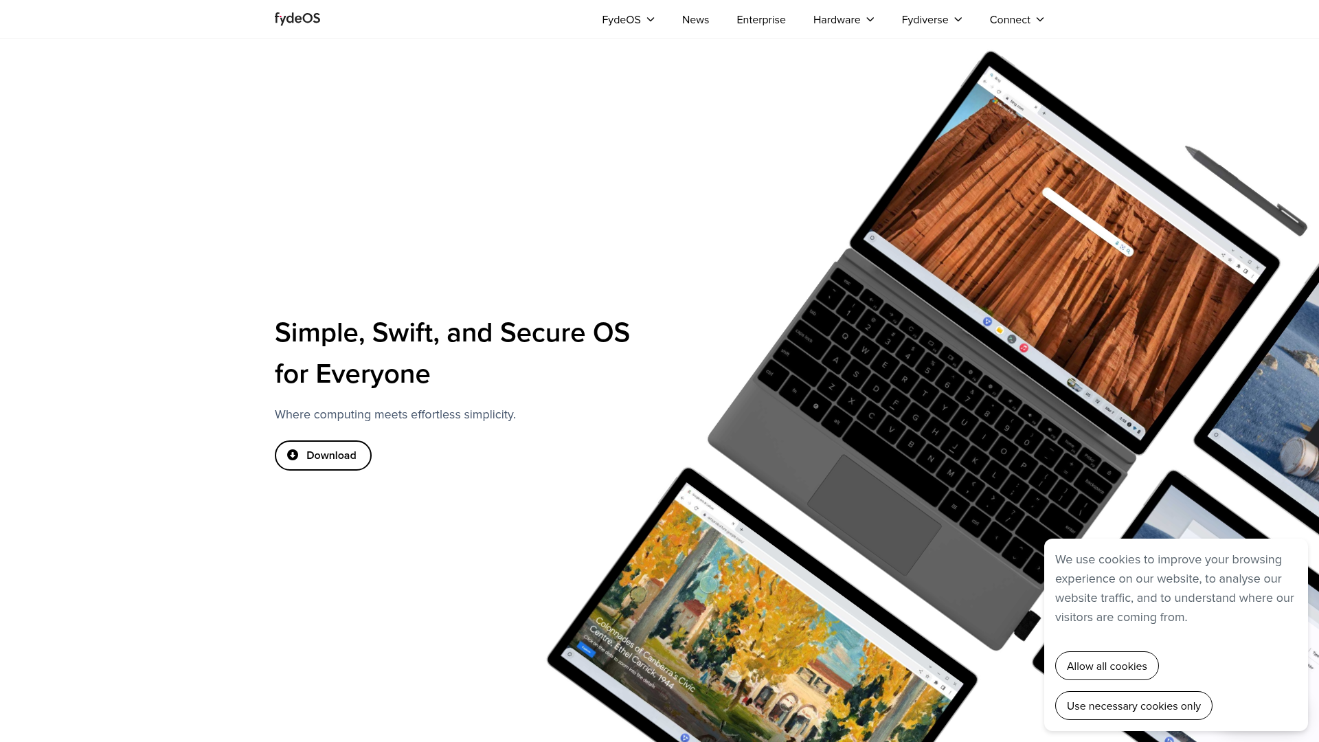 FydeOS screenshot