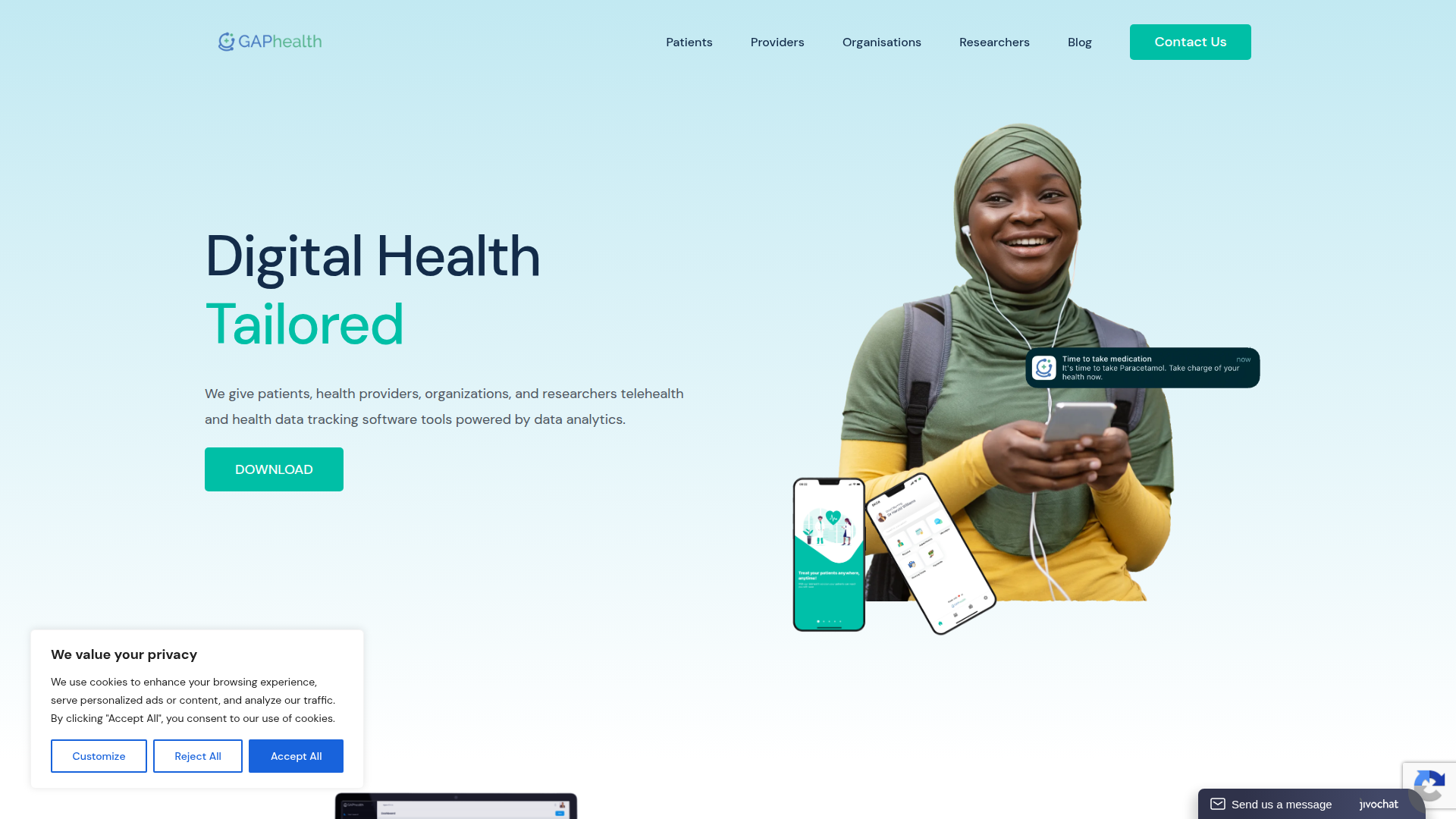 GAPhealth screenshot