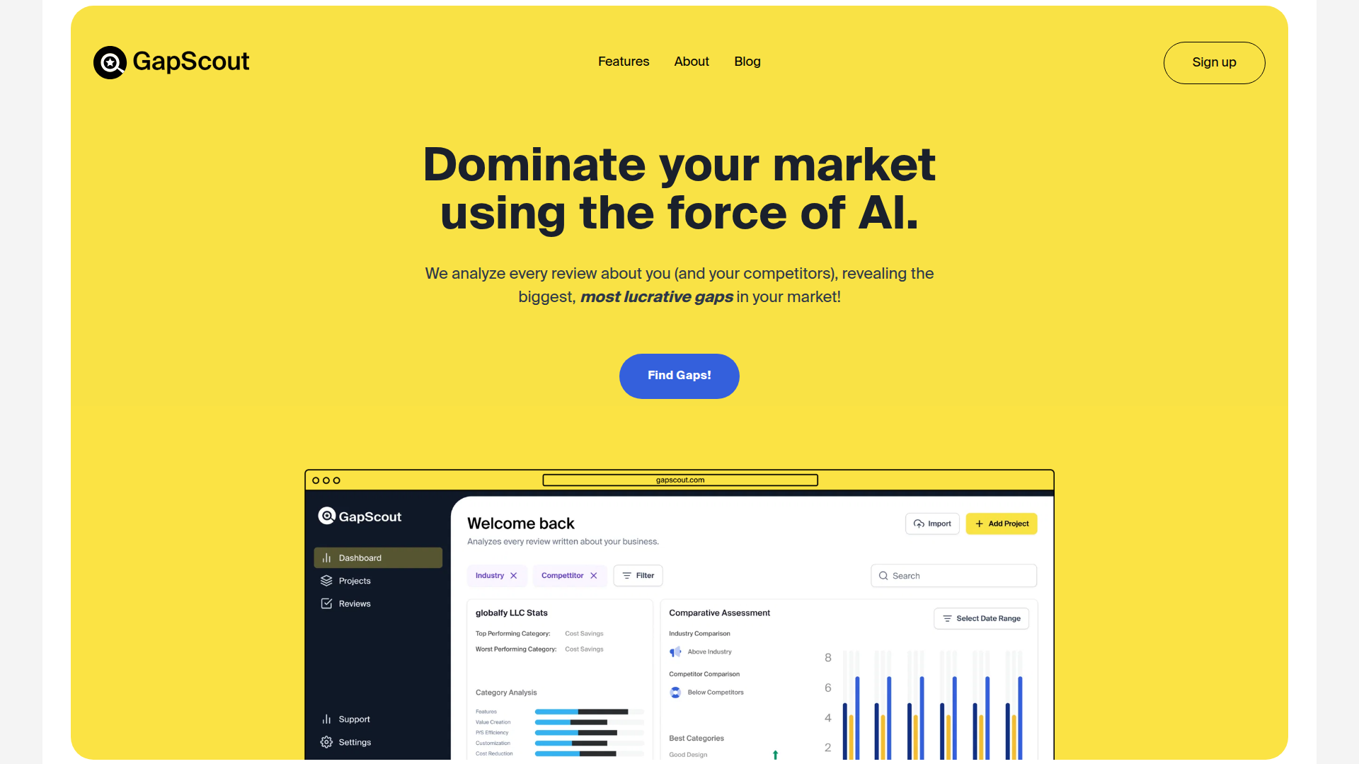 GapScout screenshot
