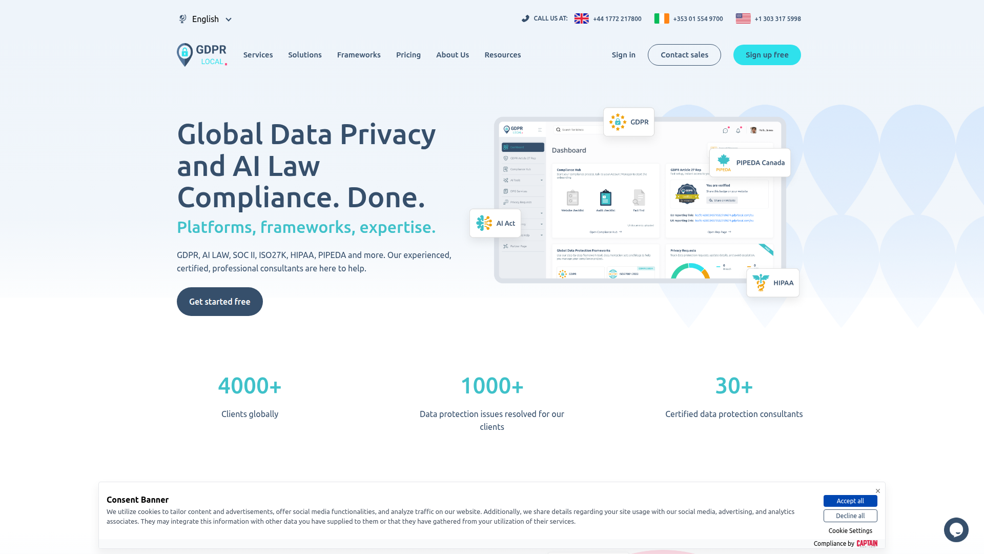GDPR Local screenshot