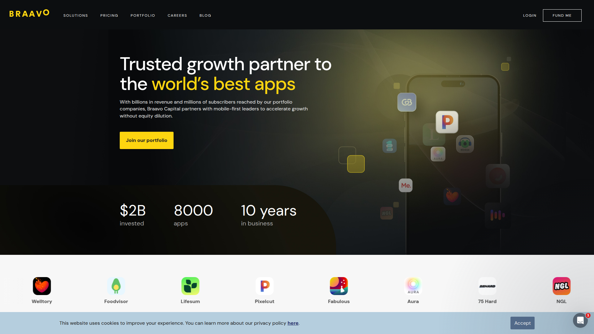 Braavo screenshot