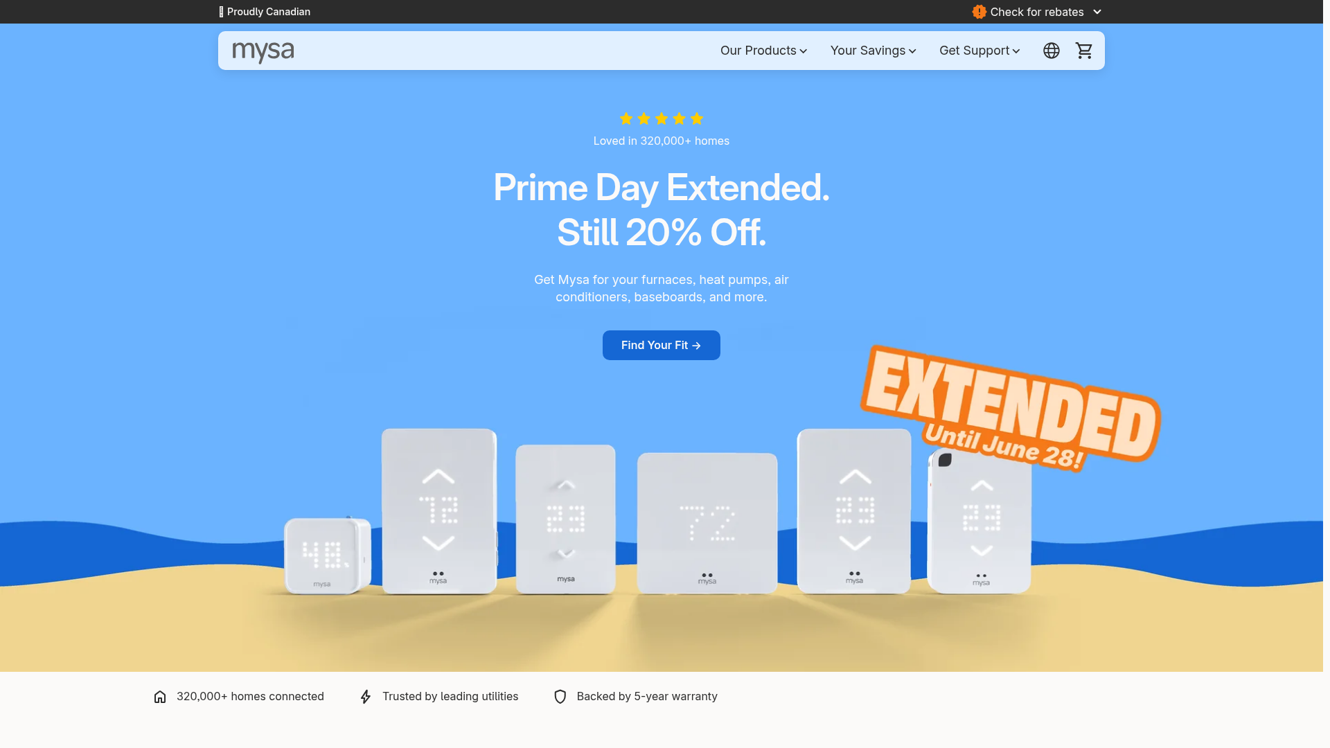 Mysa screenshot