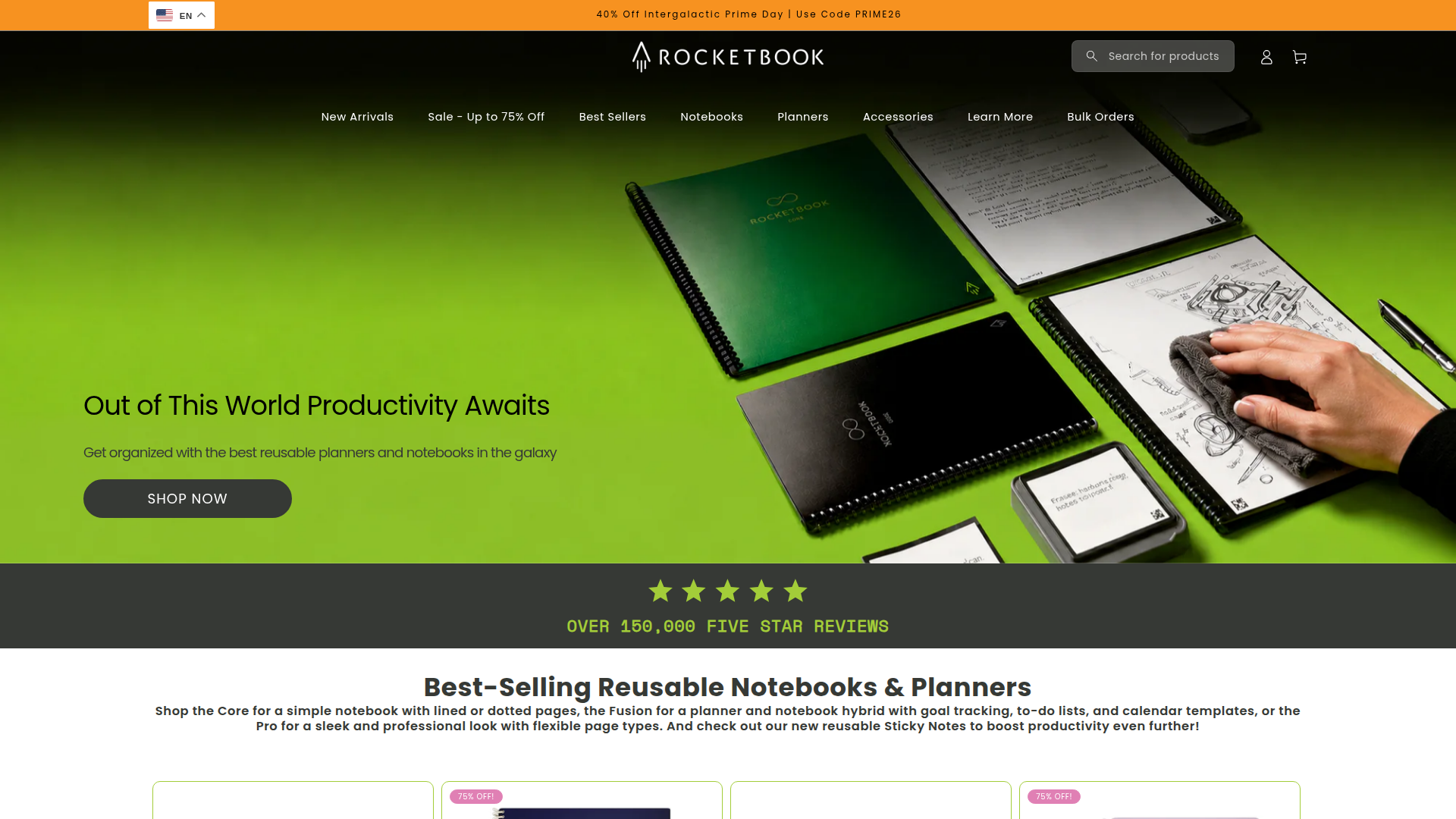 Rocketbook screenshot