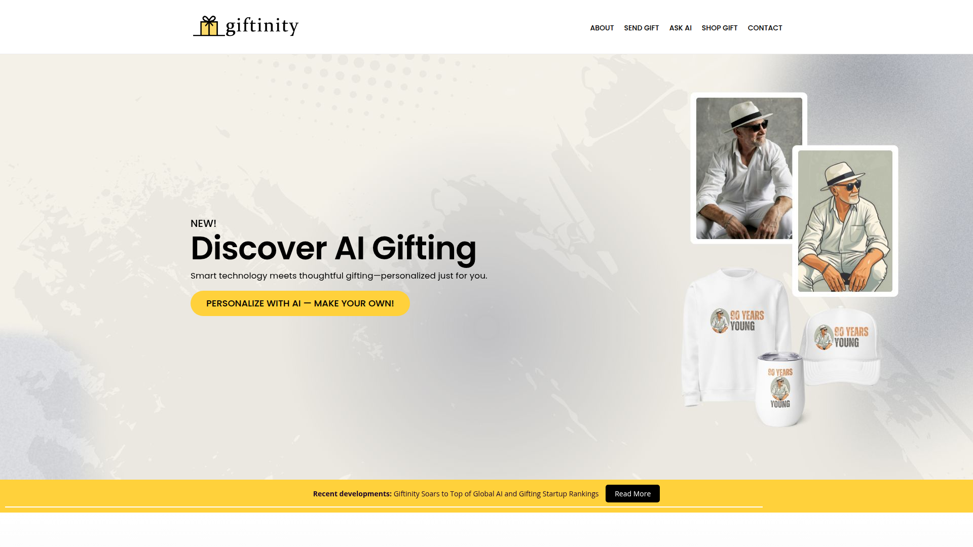 Giftinity screenshot