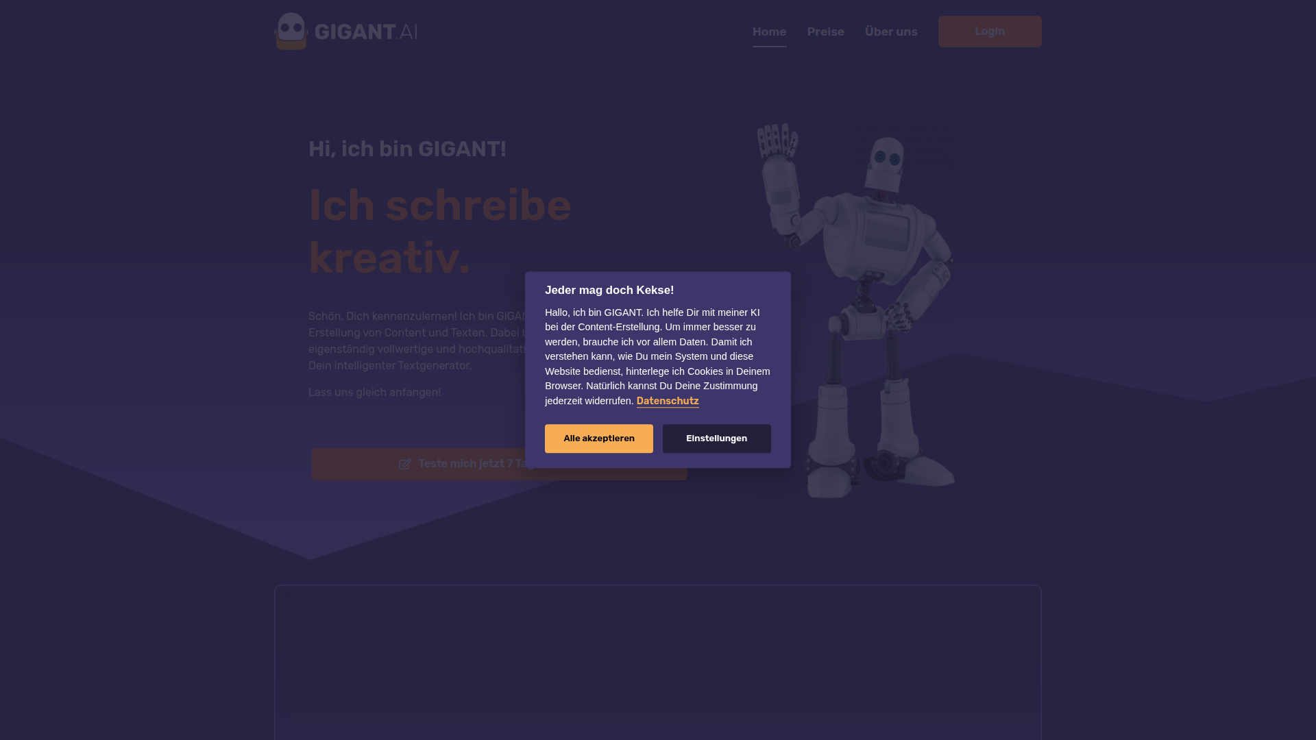 GIGANT.AI screenshot