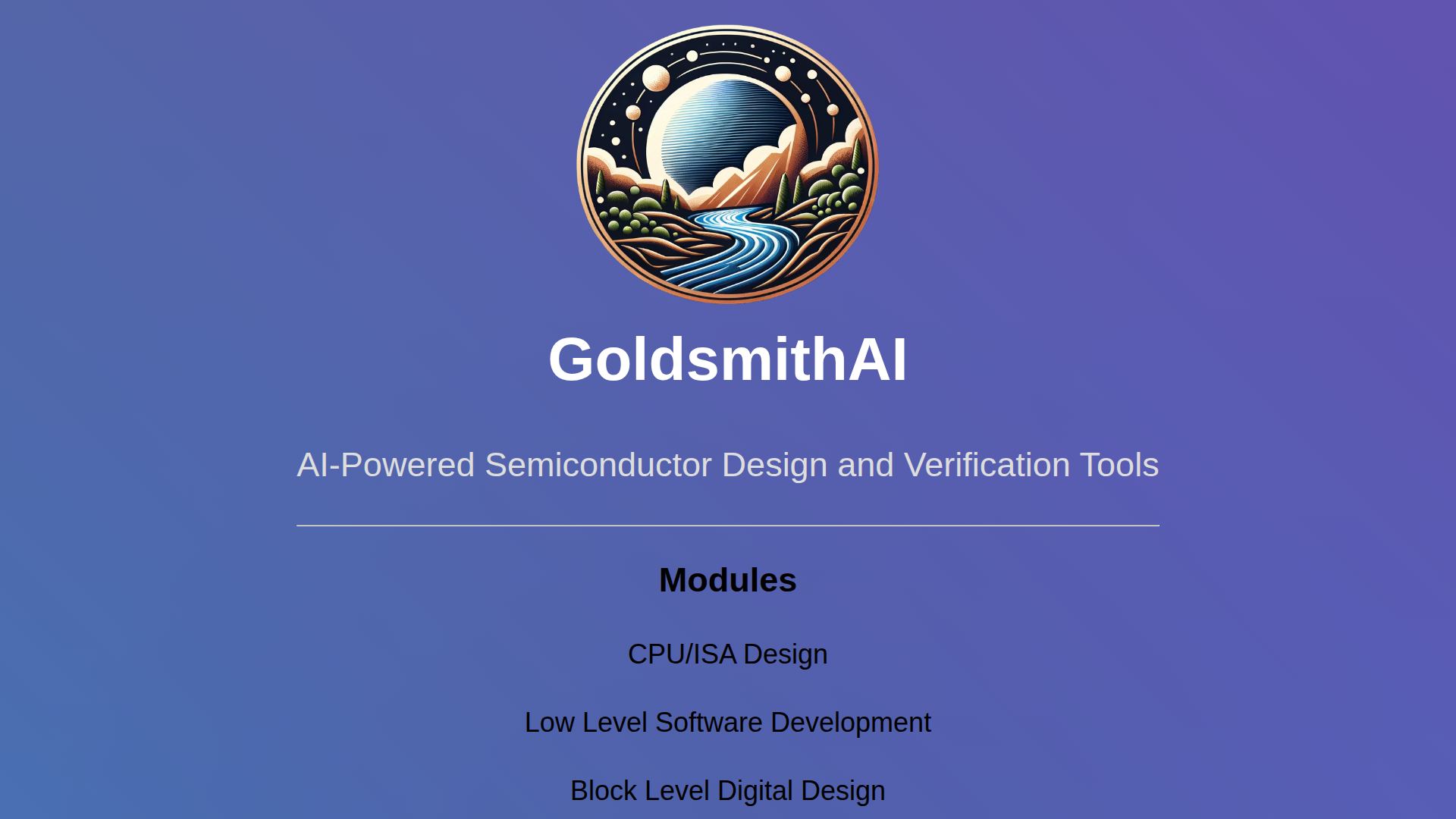 GoldsmithAI screenshot