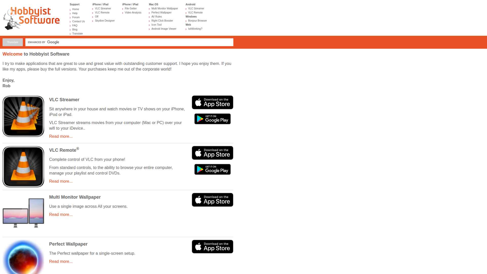 Hobbyist Software screenshot
