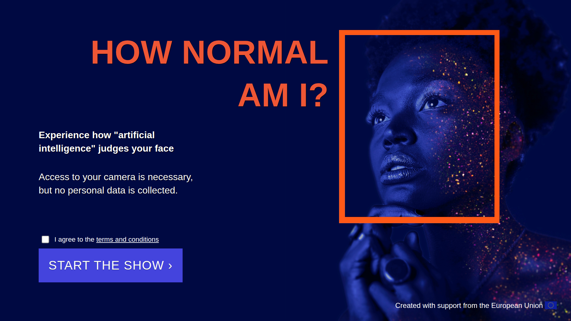 How normal am I? screenshot