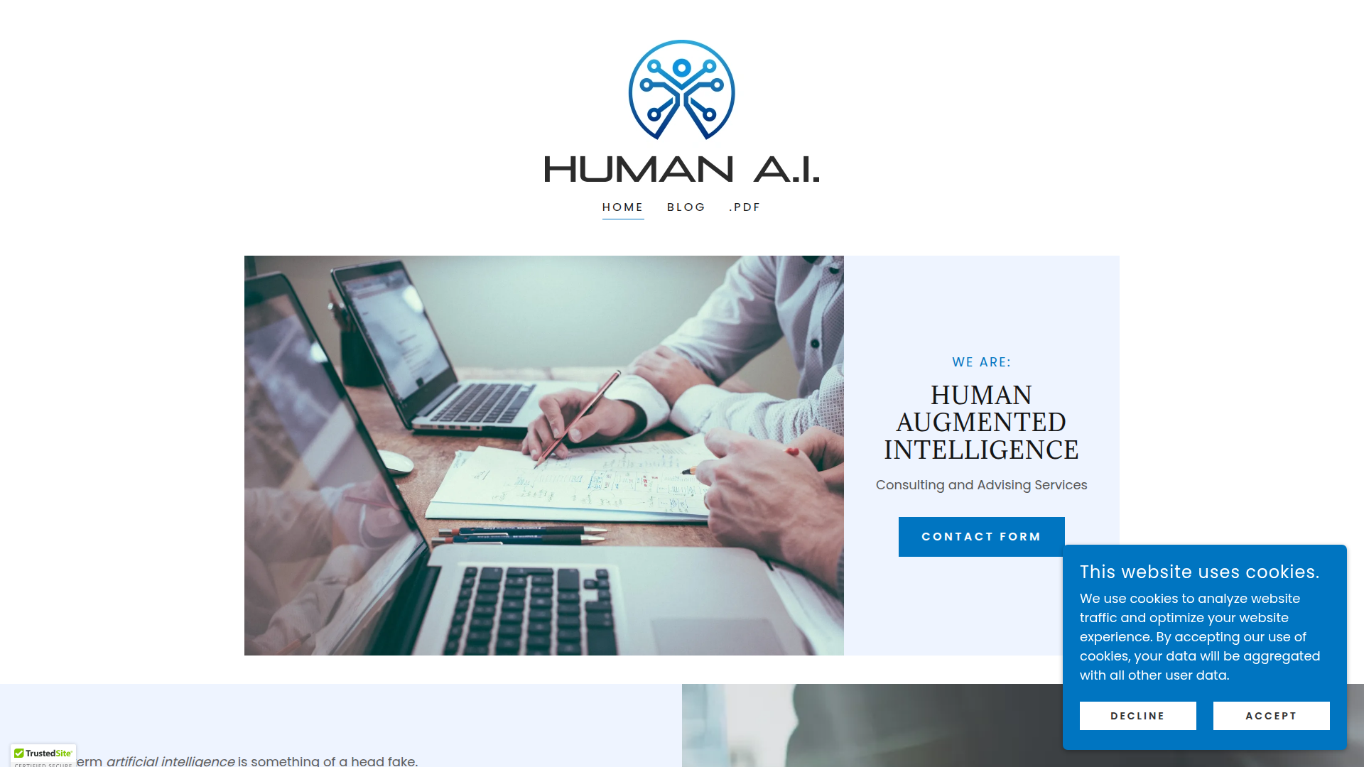 Human A.I. screenshot