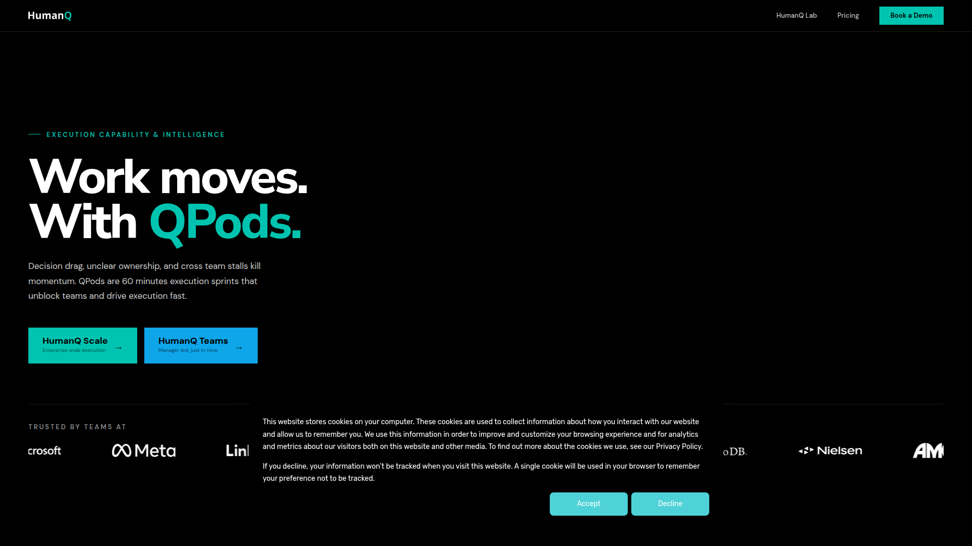 HumanQ screenshot