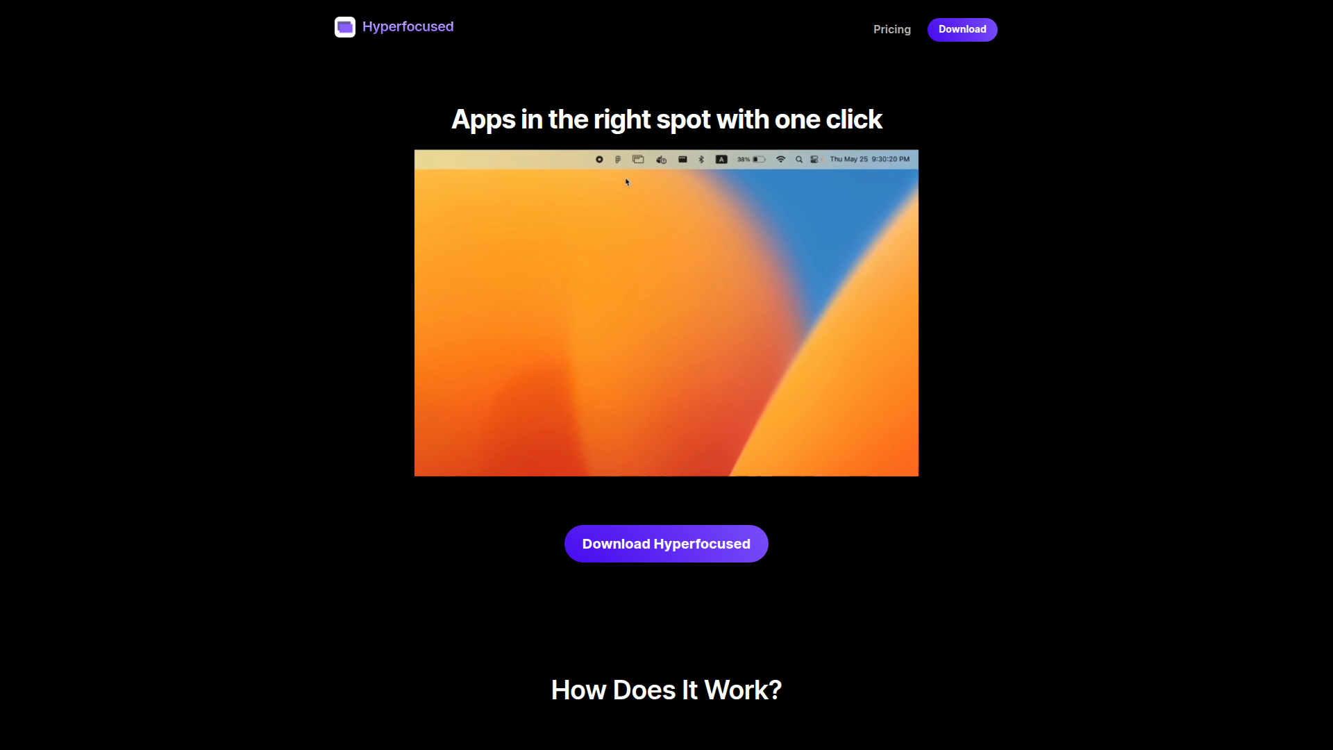 Hyperfocused screenshot