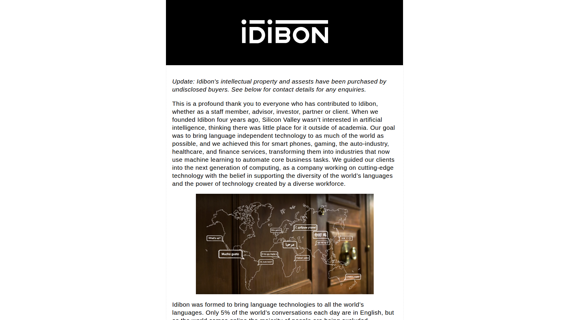 Idibon screenshot