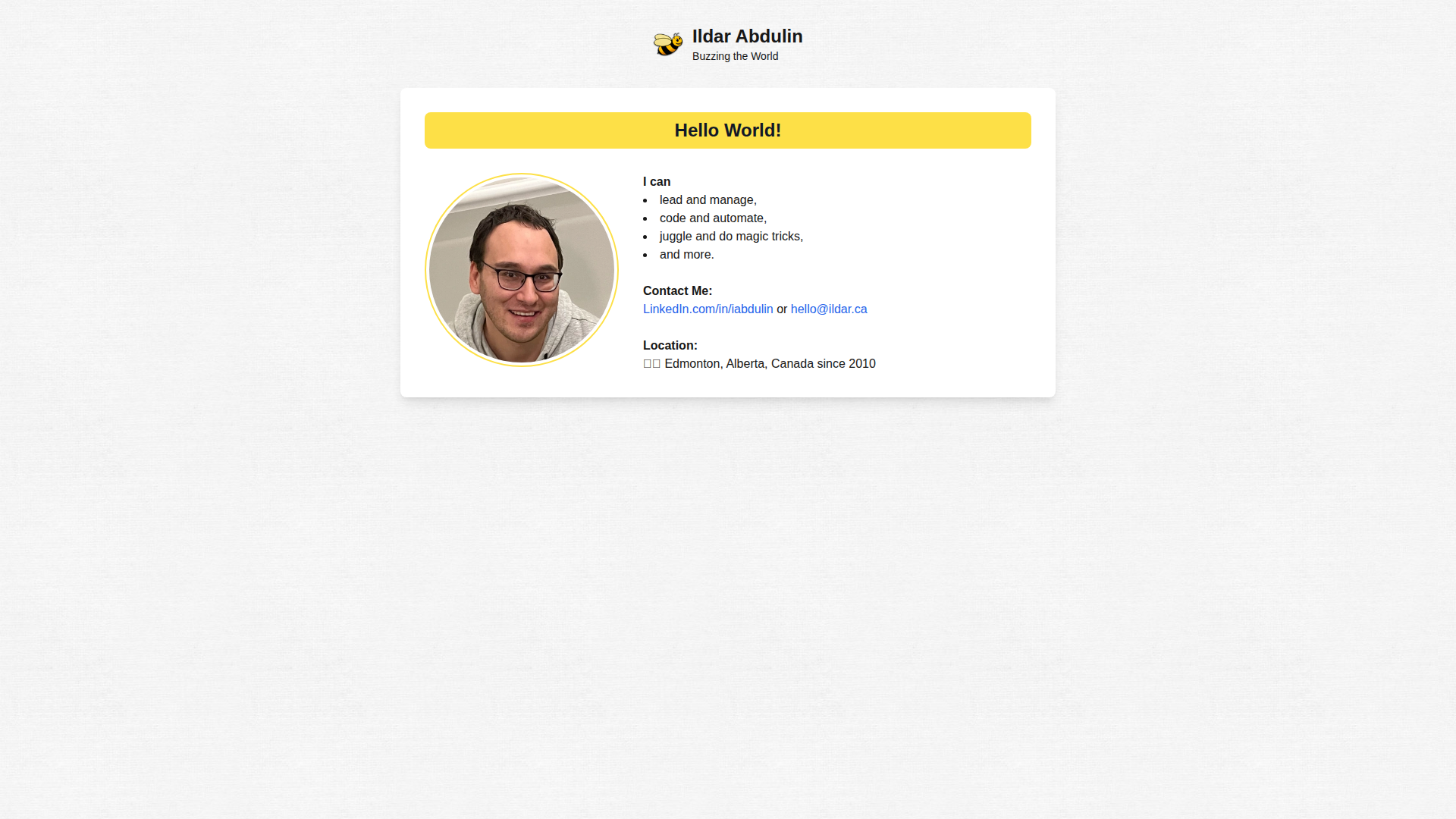 Ildar Abdulin screenshot